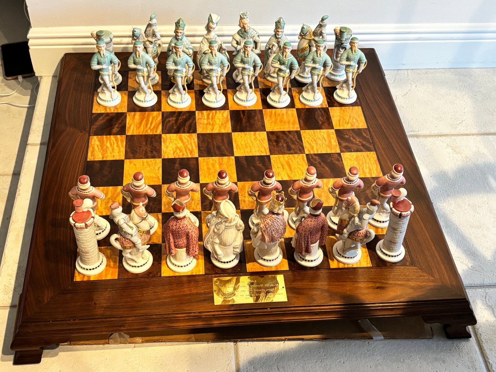 complete Cybis chess set—an incredibly scarce Artist's Proof/prototype set - 2