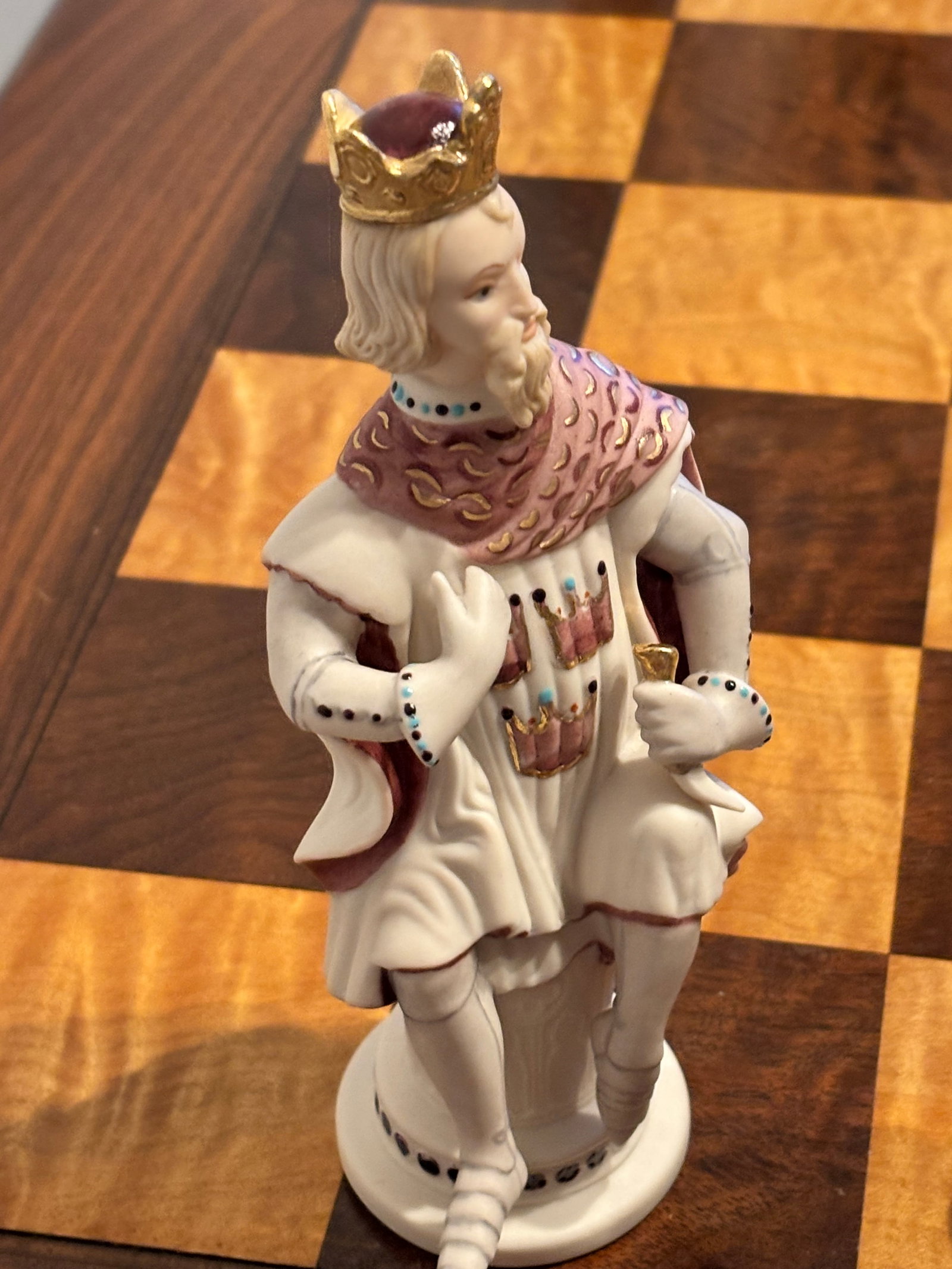 complete Cybis chess set—an incredibly scarce Artist's Proof/prototype set - 8