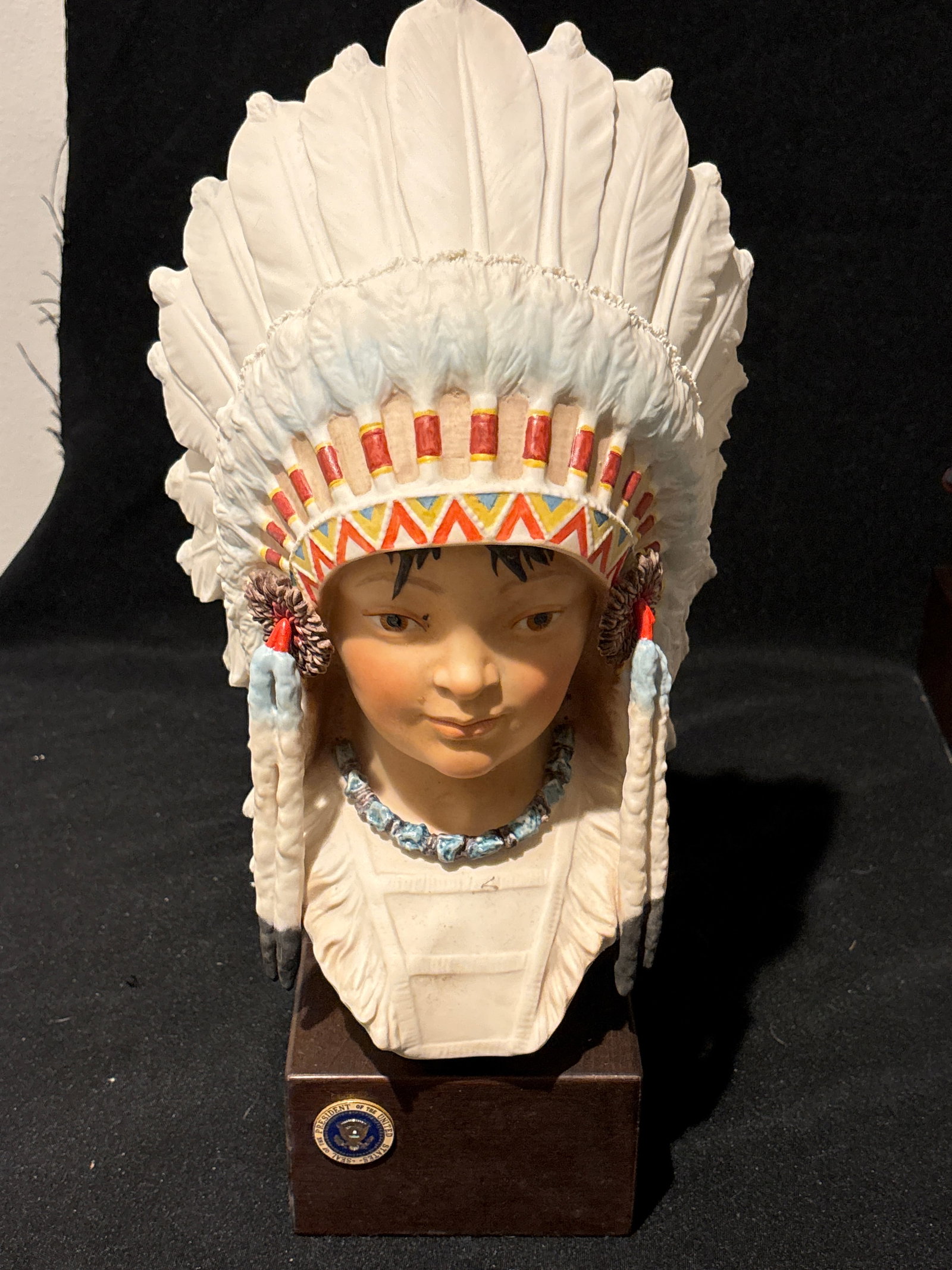 Seal of the President of the United States; Cybis Little Eagle 16 inch statue (1 of 13)