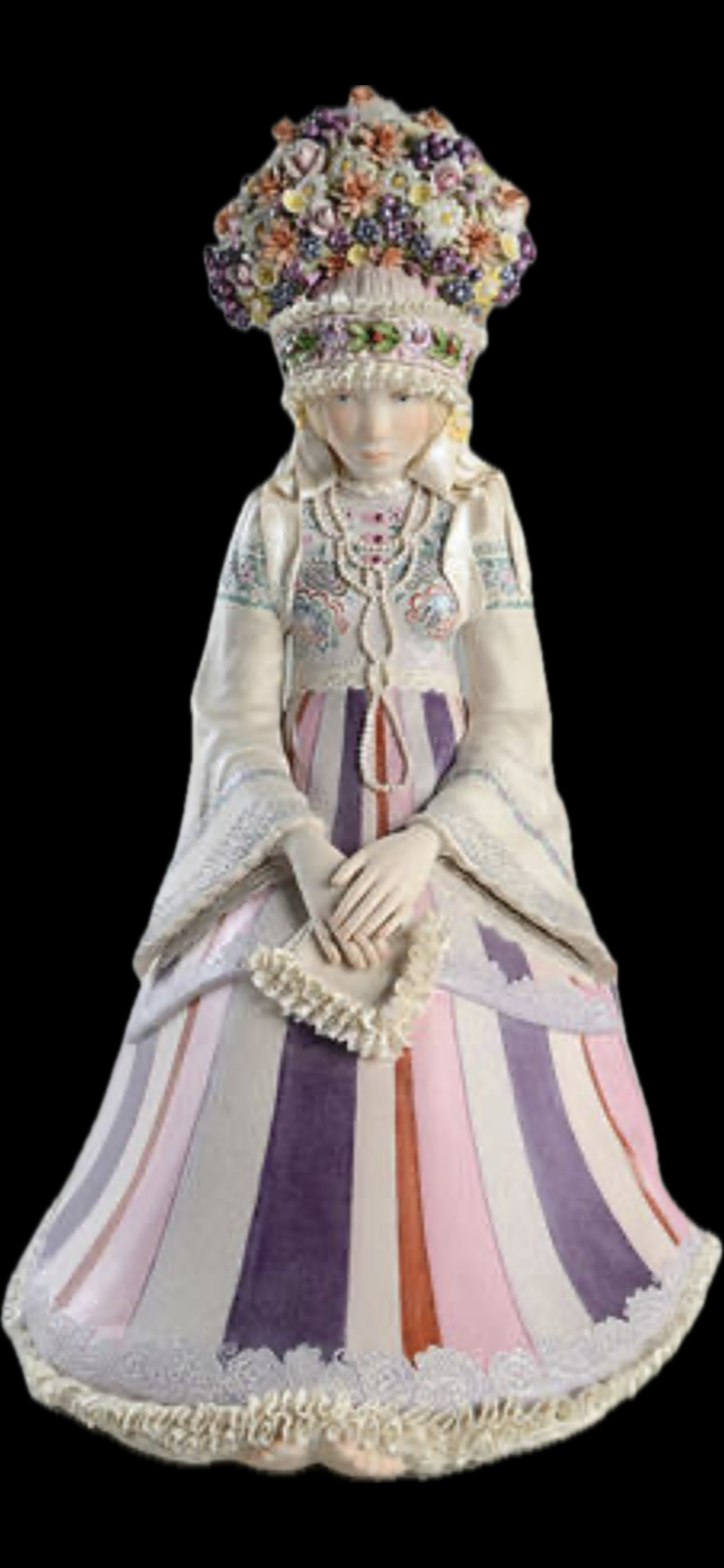 Cybis Polish Bride: Cybis bisque porcelain sculpture titled "The Polish Bride" (also referred to simply as "The Bride").Background & Value DetailsOrigin: Created by the Cybis Porcelain Studio in Spring 1980 to commemorat