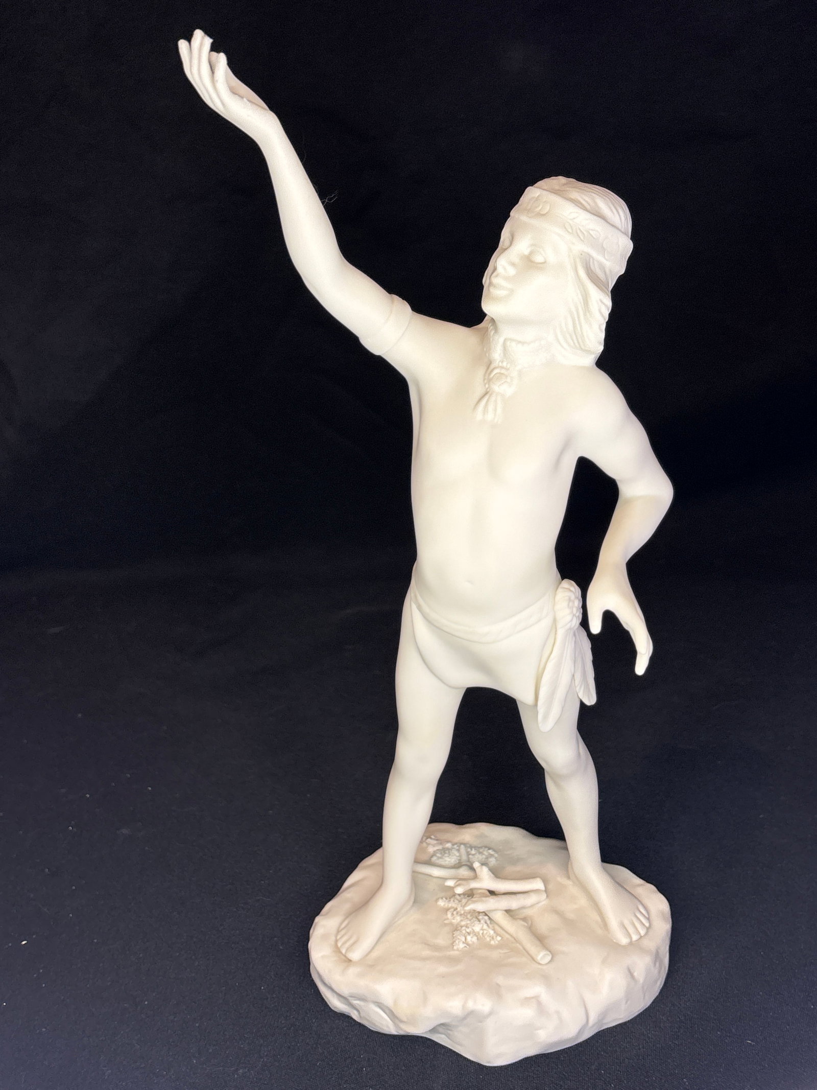 Limited edition Cybis porcelain figurine titled "Onondaga, Hiawatha" 13 inch statue: Cybis porcelain figurine titled "Onondaga, Hiawatha" from their highly acclaimed North American Indians Collection.Key Details About This PieceArtist/Studio: Created by the renowned Cybis Porcelain St