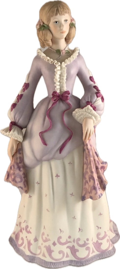 Highly collectible Limited edition Jane Eyre Cybis 13 inch sculpture: Cybis Jane Eyre porcelain figurine is a highly collectible, hand-painted bisque porcelain sculpture created by the renowned Cybis Porcelain studio. It belongs to their popular "Portraits from Literatu
