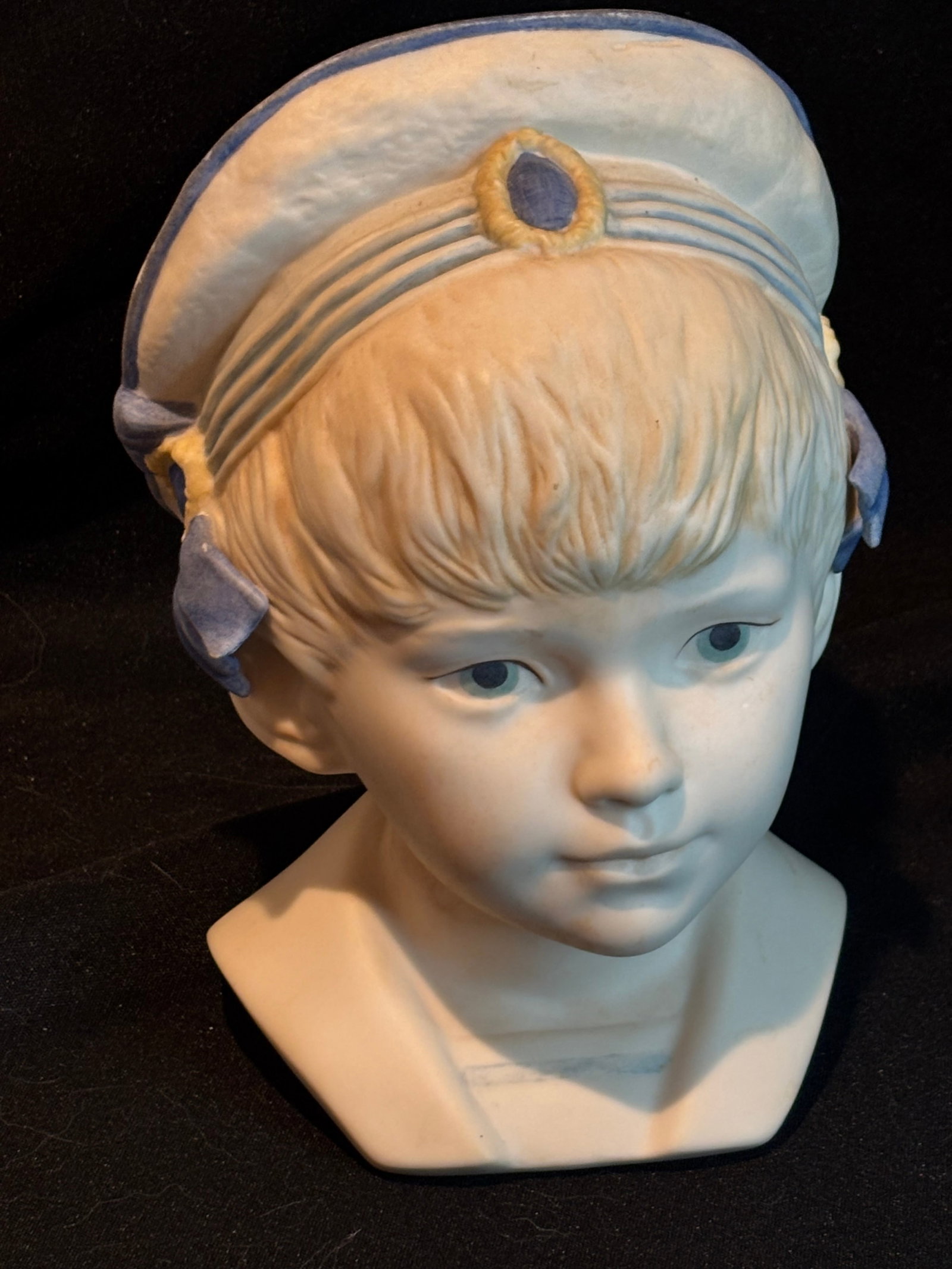 "Edward" bisque porcelain bust sculpture created by Cybis Porcelain (1 of 6)