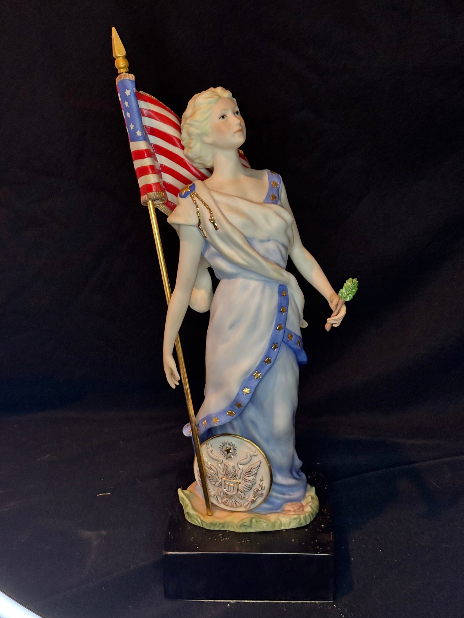 Cybis Porcelain "Liberty" or "Columbia" figurine (1 of 9)