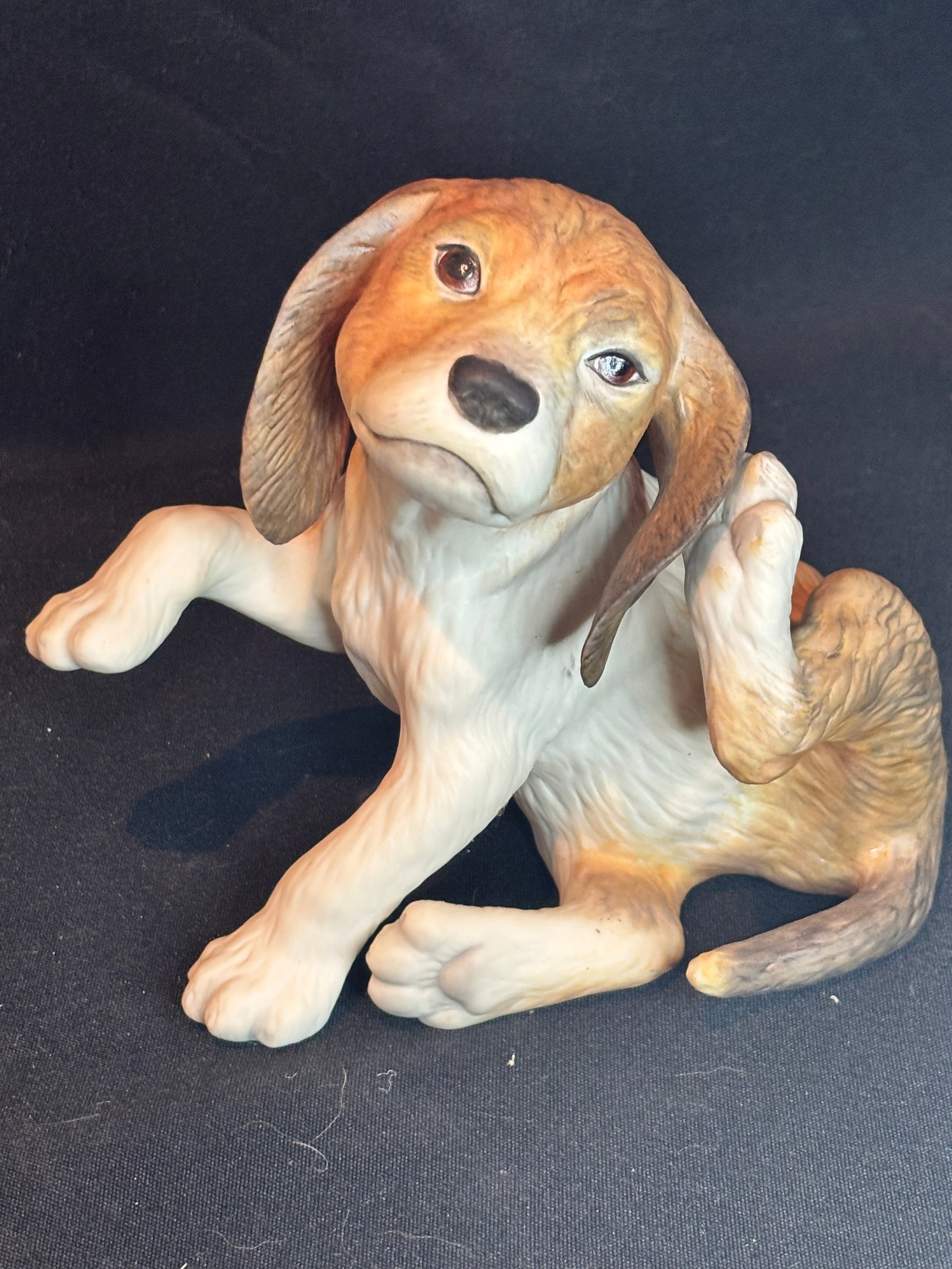 Cybis "Clancy" (the scratching puppy) 5 inch figurine (1 of 7)