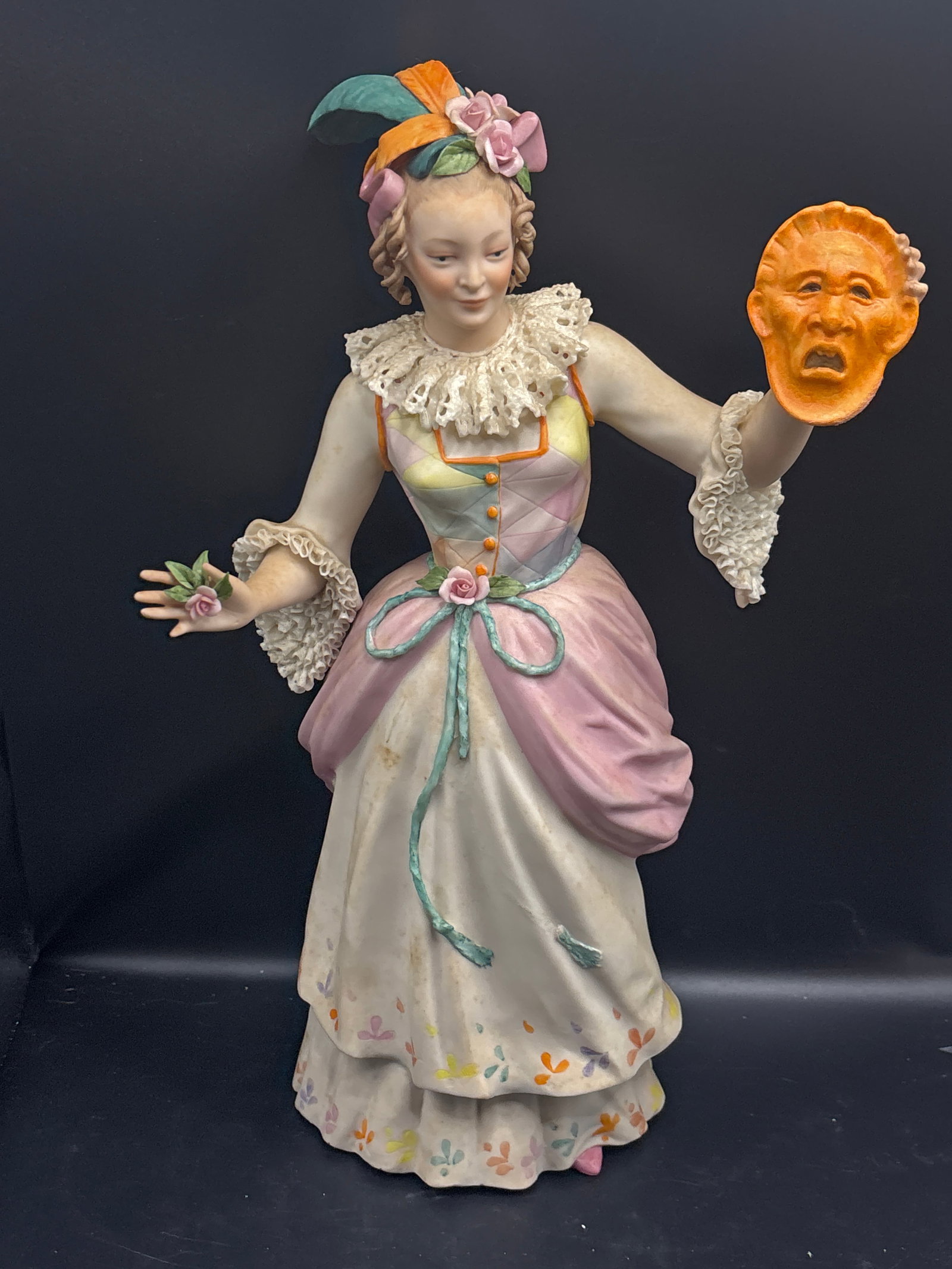 Cybis porcelain "Columbine from the commedia dell'arte" 15 figurine (1 of 8)