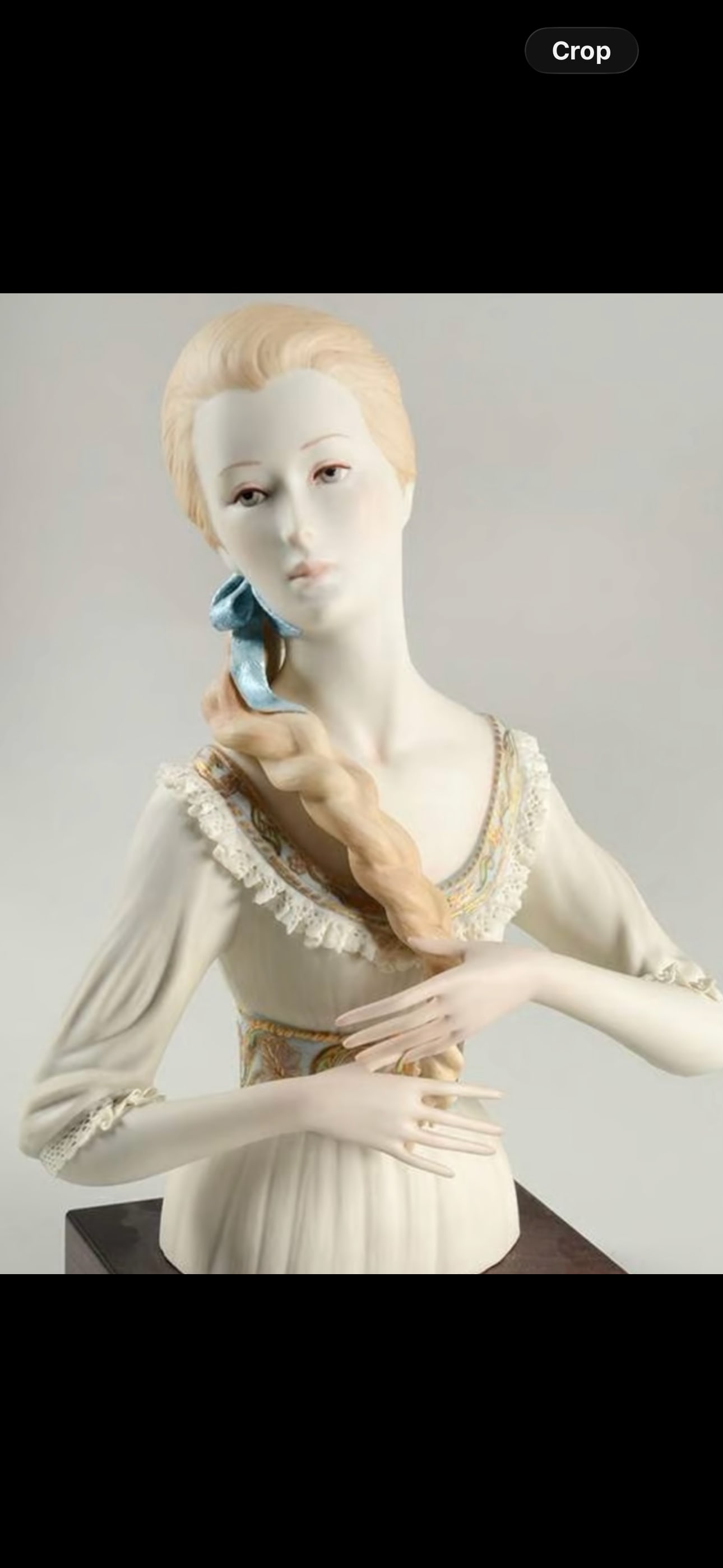 Limited edition Cybis Porcelain "Queen Guinevere" 10 inch figurine (1 of 1)