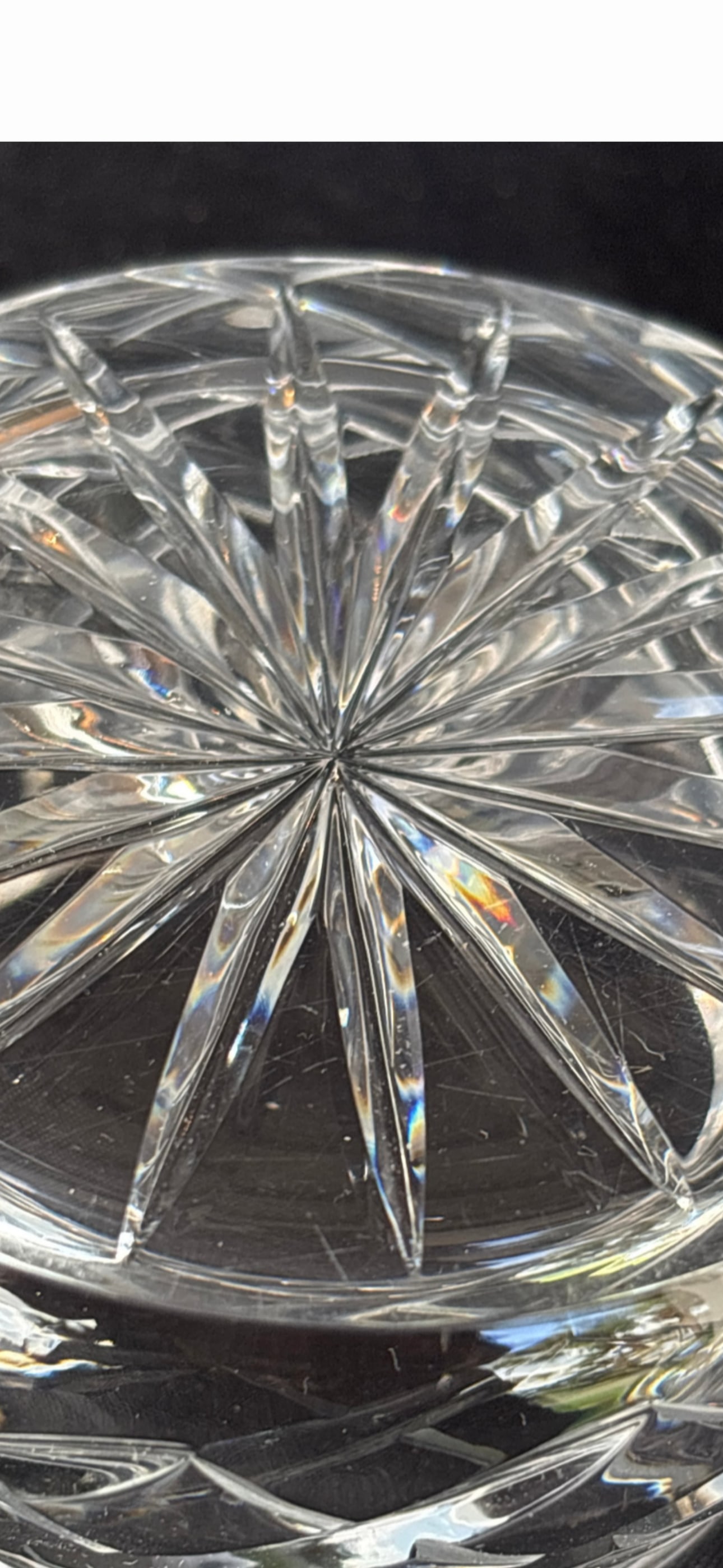 Wedgwood Irish crystal platter (1 of 1)