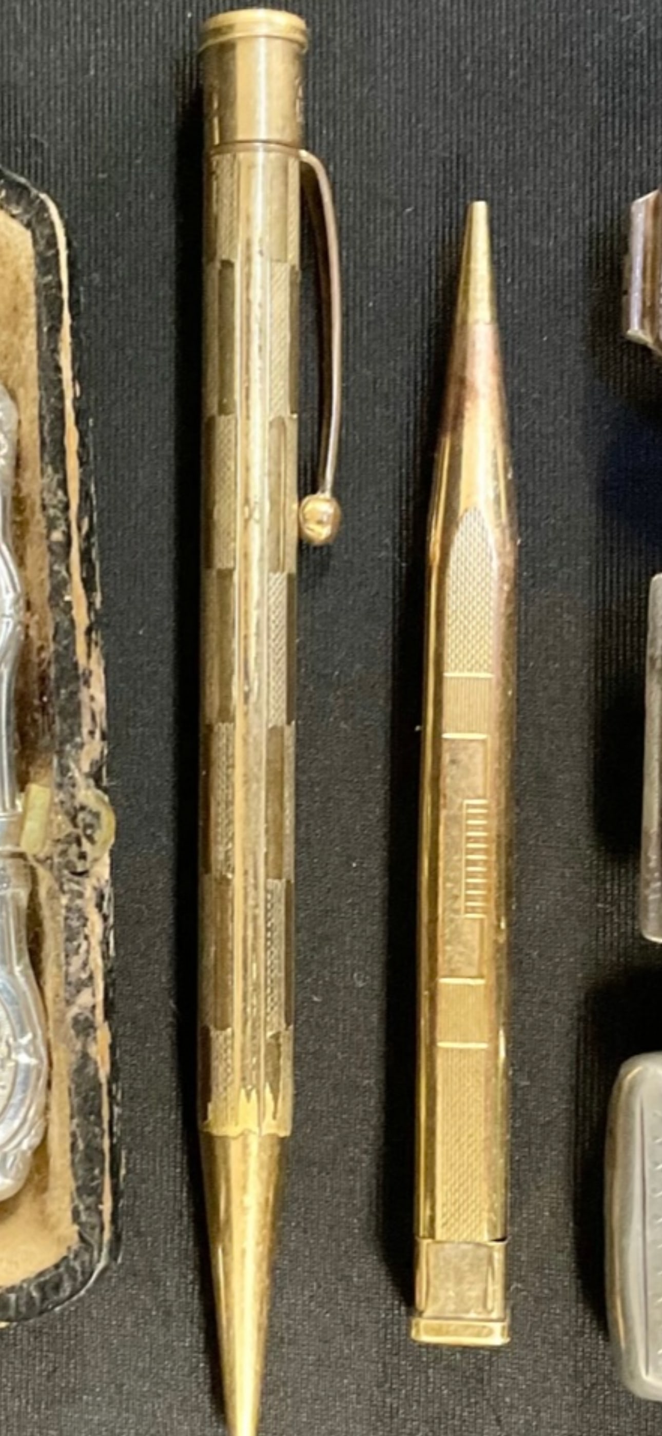 , a rolled gold 'Yard O Lead' pencil, another similar (1 of 1)