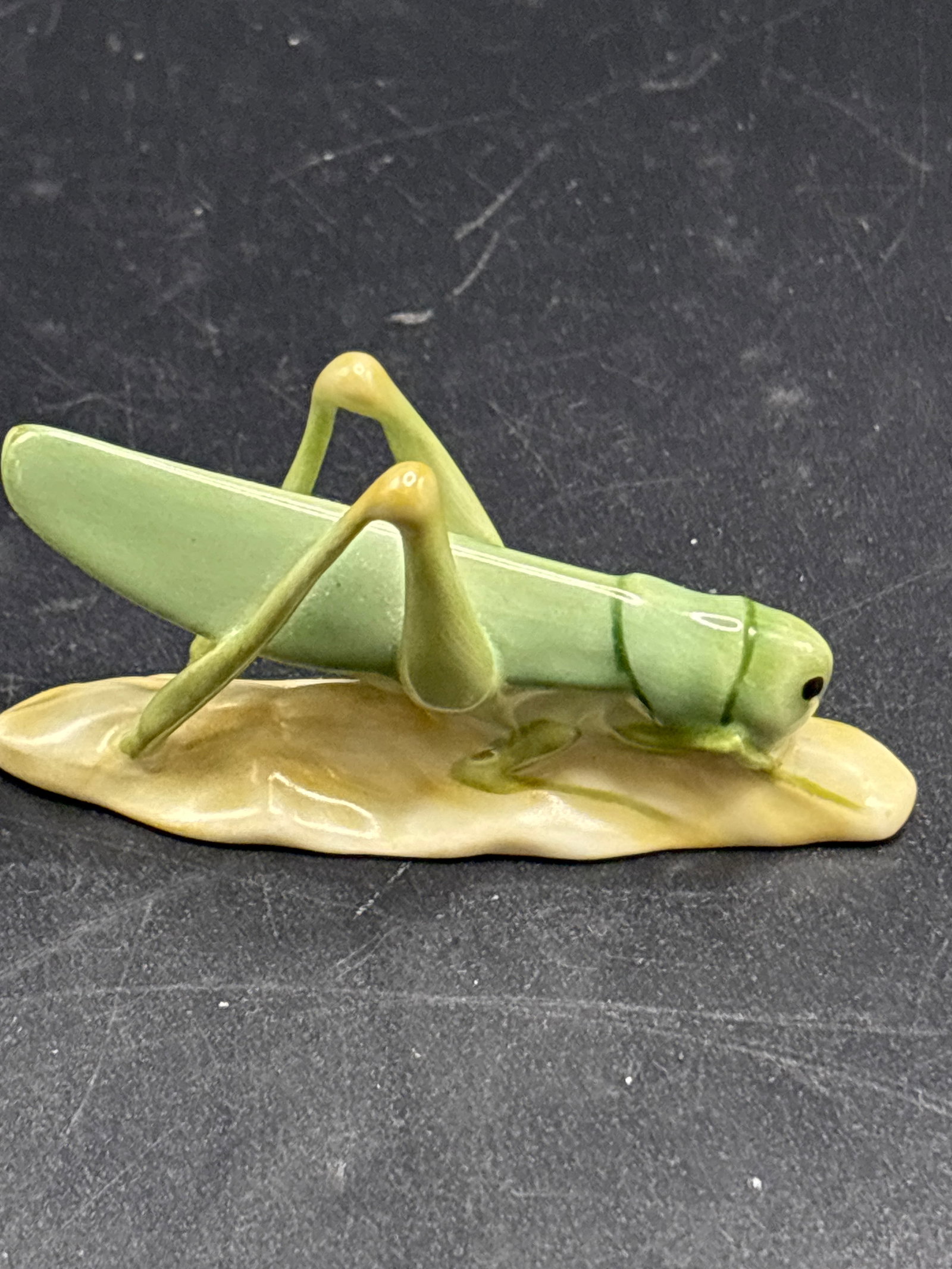 vintage Herend Hungary grasshopper 3inch figureine (1 of 7)