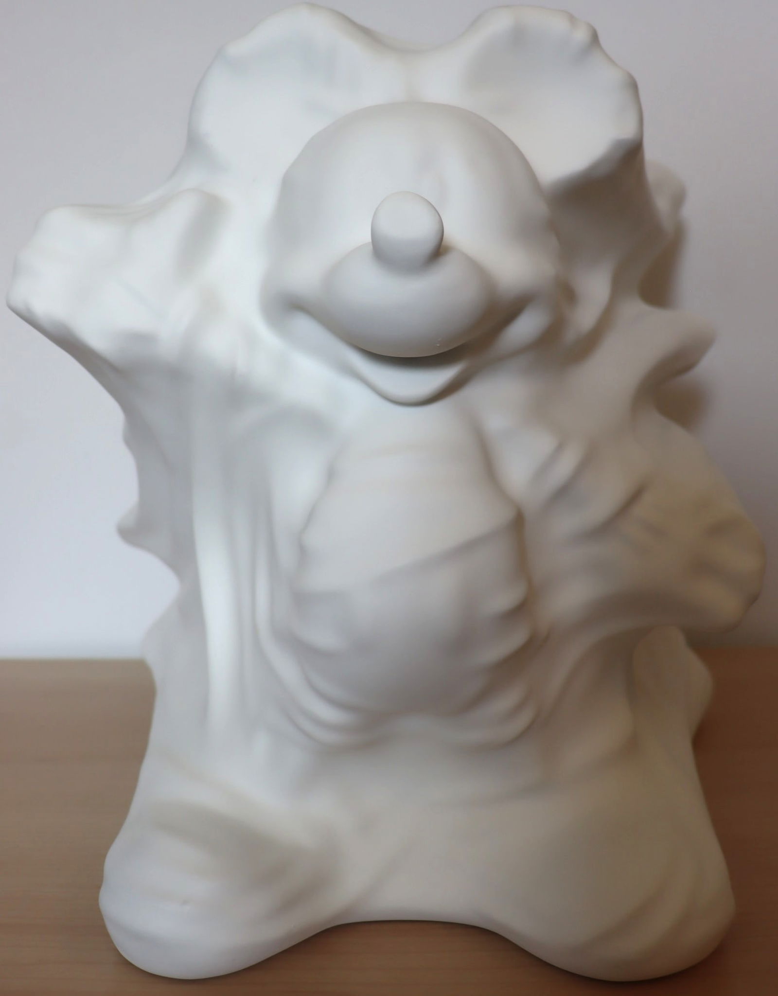 Daniel Arsham (1980- ), Hollow Mickey, white, 2019: Daniel Arsham (1980-), Hollow Mickey (White), 2019, H x W x D: 33 x 30 x 33 cm, cast resin sculpture. This artwork is from the numbered edition of 500.