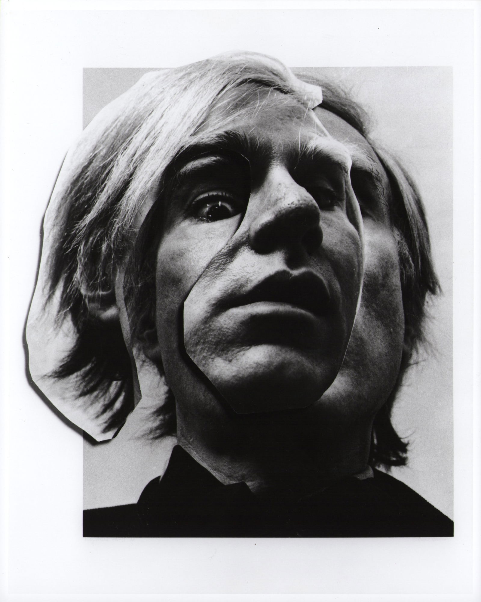 Arnold Newman (1918-2006), Andy Warhol Cut-out collage, 1973 (1 of 2)