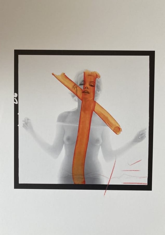 Bert Stern (1929-2013), Marilyn Monroe, Crucifix II, 1962 (1 of 2)