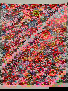 Takashi Murakami (1962-), An Homage to Monopink, 2012: Takashi Murakami (1962-), An Homage to Monopink, 2012, H x W: 74.0 x 53 cm, offset lithograph. Signed by the artist in silver felt-tip pen on recto. Sold unframed.