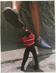 Helmut Newton (1920-2004), Monte Carlo Shoes, 1998: Helmut Newton (1920-2004), Monte Carlo Shoes, 1998, H x W: 28.0 x 23.0 cm, digital C-type photograph. This work is dated, titled, and stamped with the artist's copyright stamp on verso.