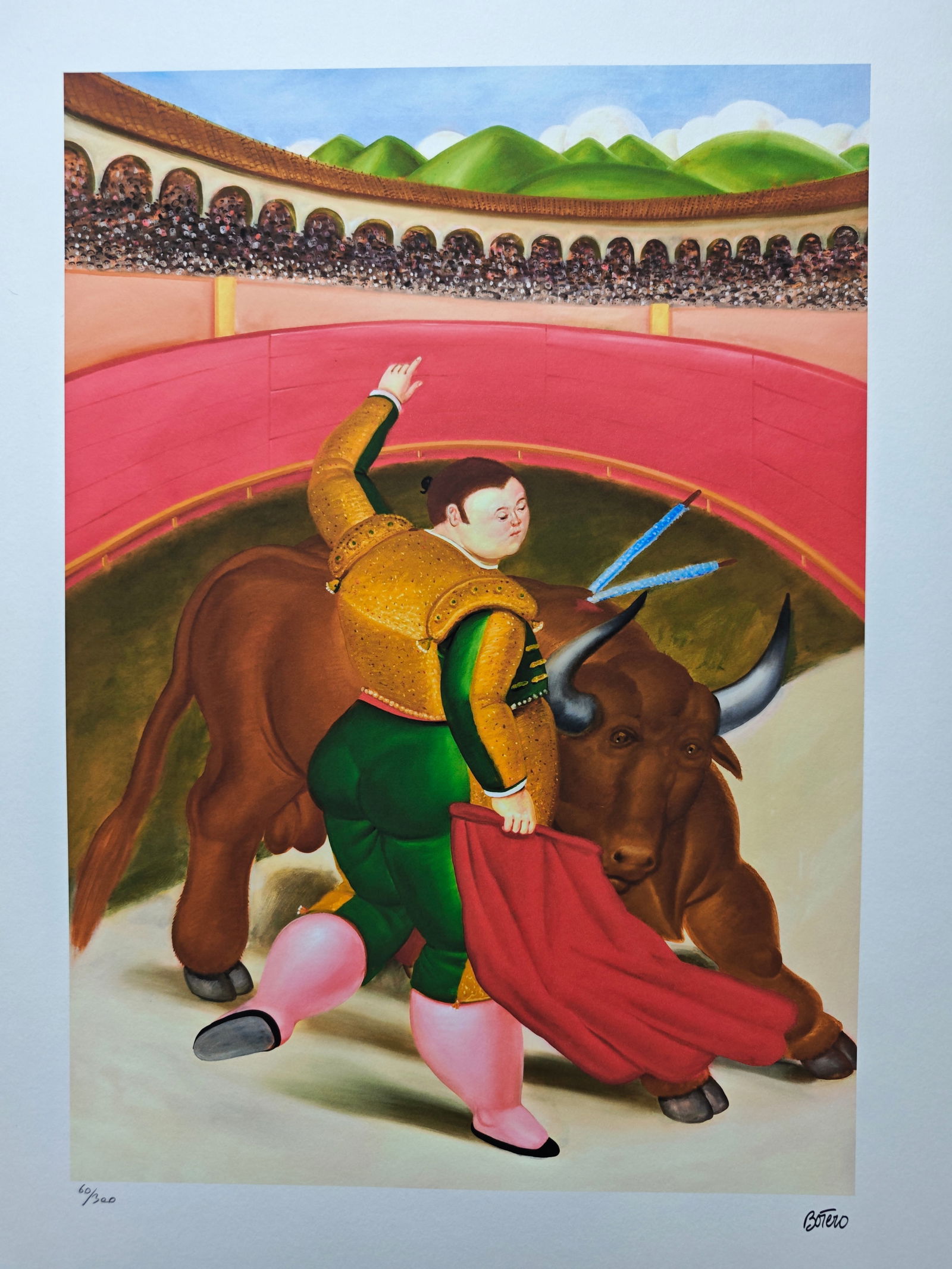 Fernando Botero (1932-2023), The Right-Hand Pass, 1984 (1 of 4)