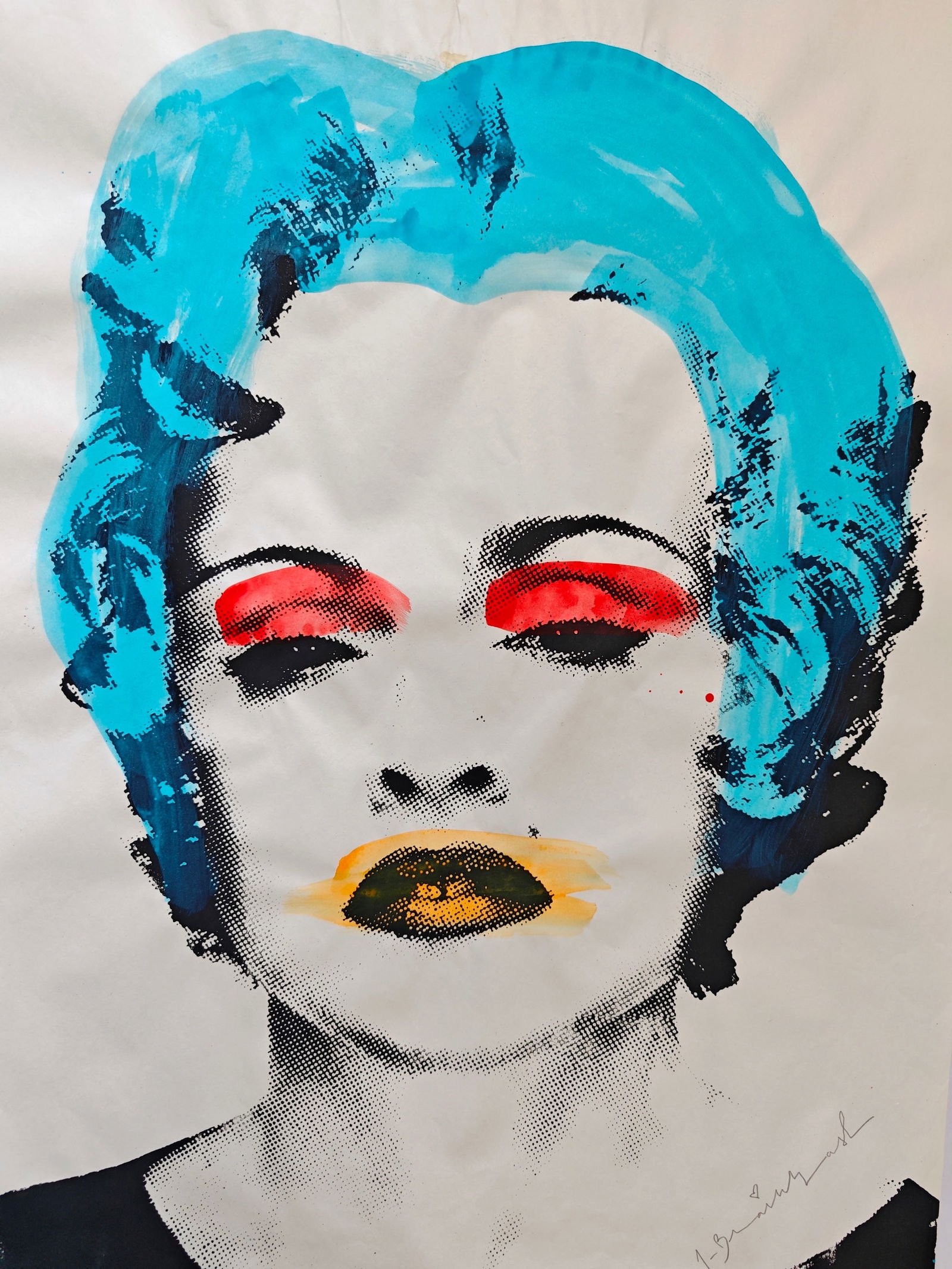 Mr Brainwash (1966-), LA Art Show Marilyn Monroe, 2009 (1 of 3)