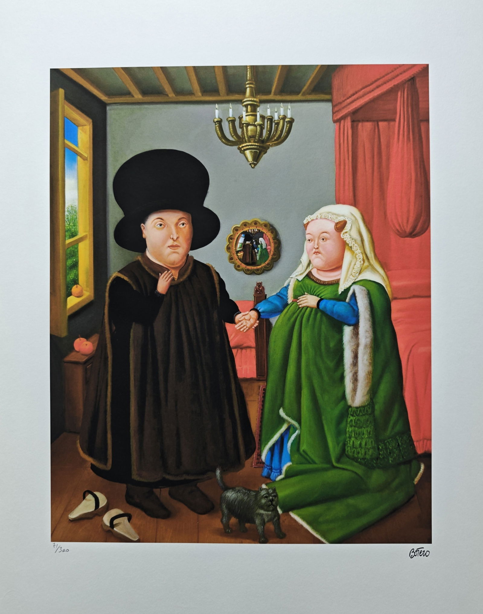 Fernando Botero (1932-2023), The Arnolfini Family, 1997 (1 of 8)