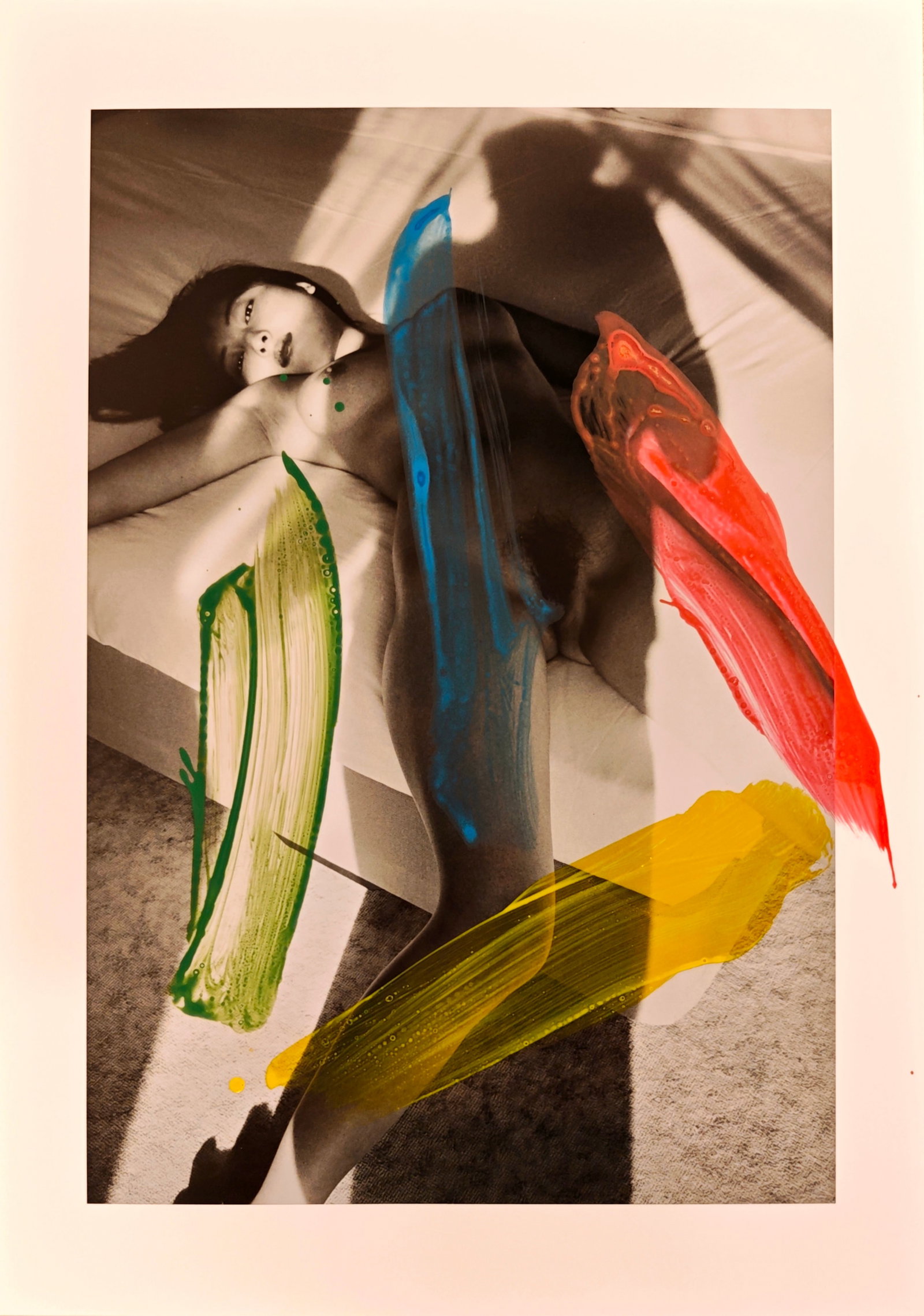 Nobuyoshi Araki (1940-), Nude, 2000s: Nobuyoshi Araki (1940-), Nude, 2000s, H x W: 29.7 x 42 cm, pigment print with hand-embellishments. Signed by the artist on verso in acrylic pen.