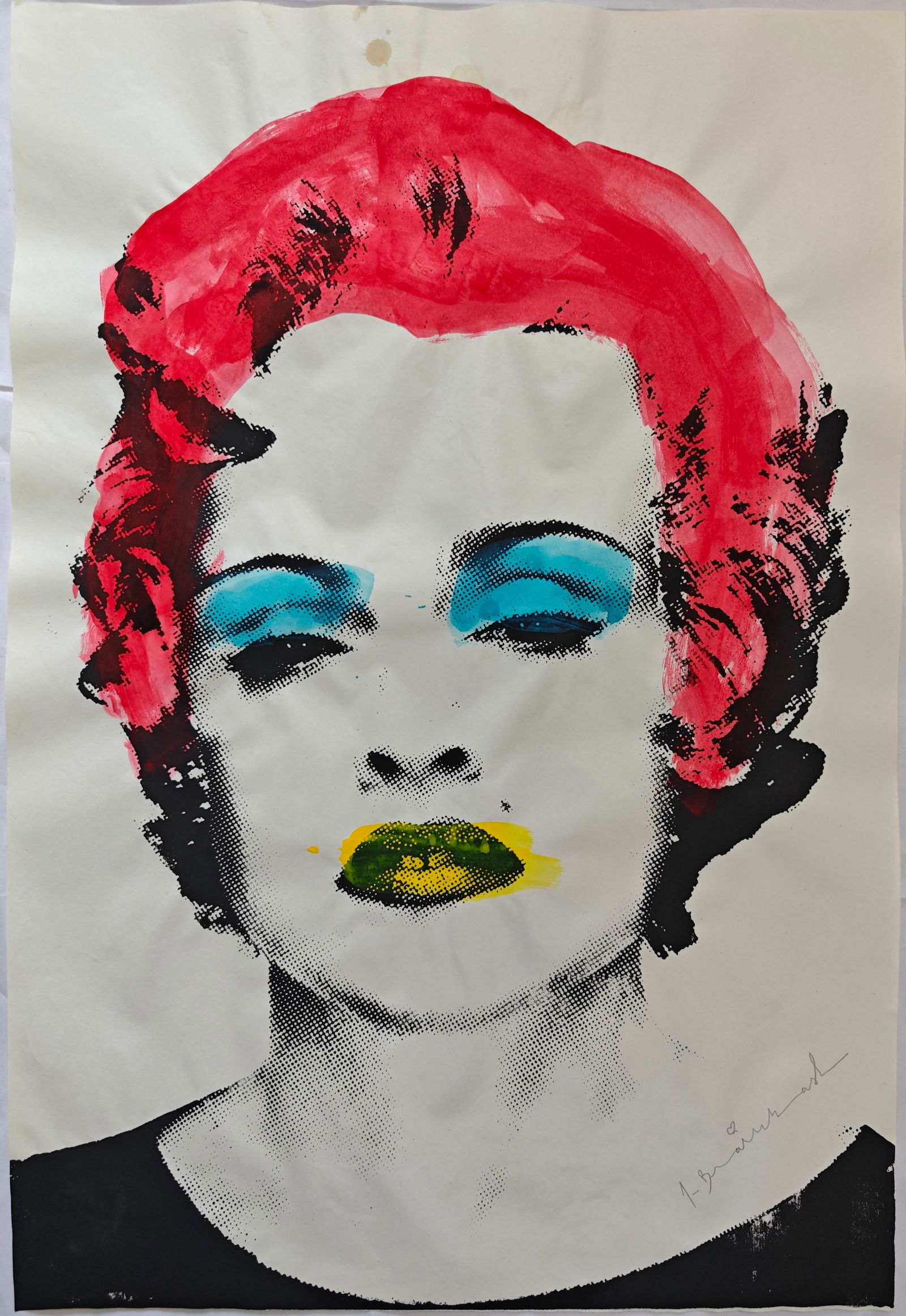 Mr Brainwash (1966-), LA Art Show Marilyn Monroe, 2009 (1 of 2)