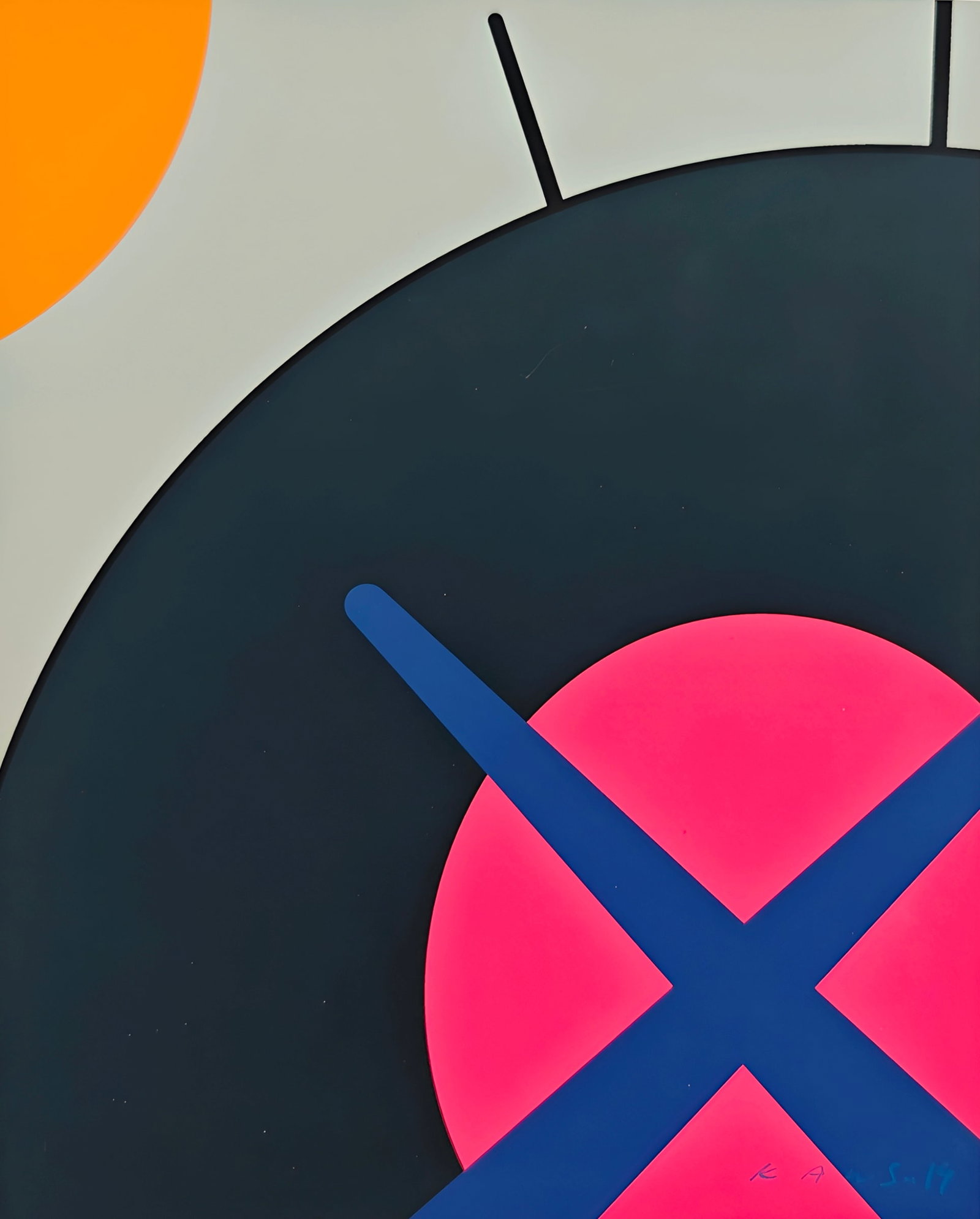 KAWS (1974-), Mocad Series (Unique), 2019 (1 of 3)