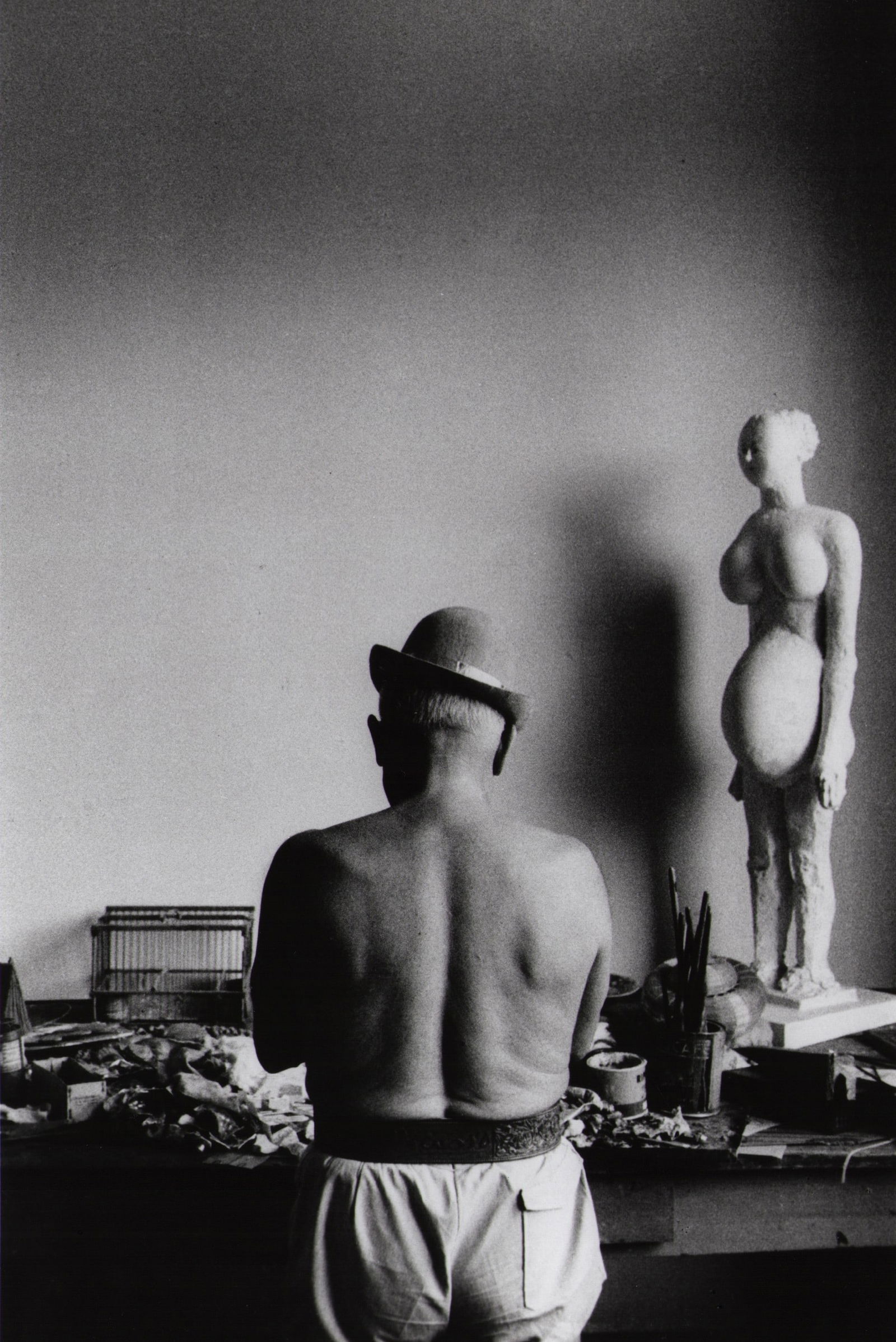 David Douglas Duncan (1916-2018), Pablo Picasso in his Studio, 1957 (1 of 3)