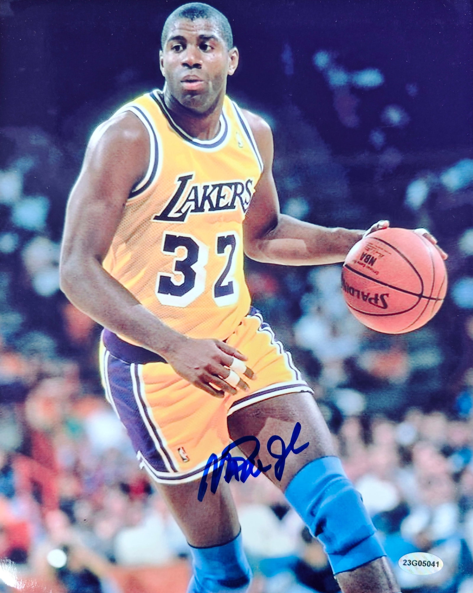 Magic Johnson (1959-), Magic Johnson Dribbling, Unknown (1 of 2)