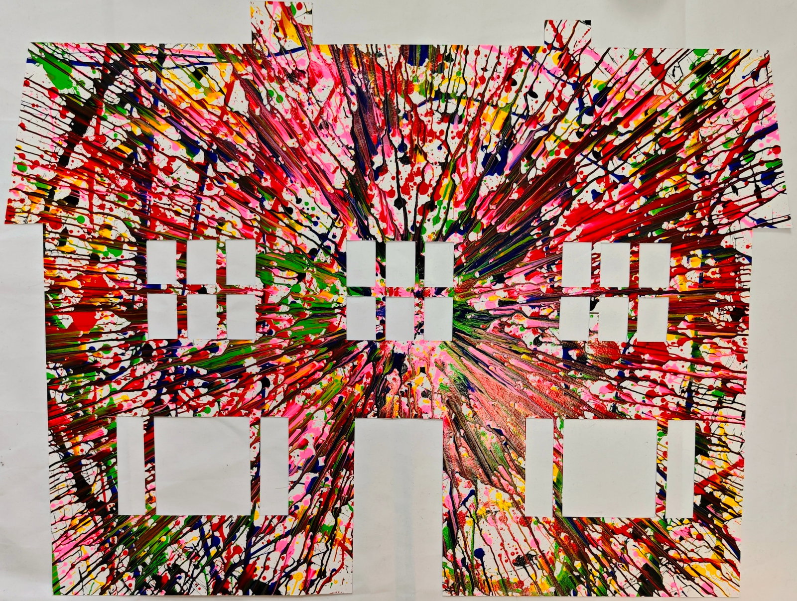 Damien Hirst (1965-), Spin Painting, House, 2009 (1 of 6)