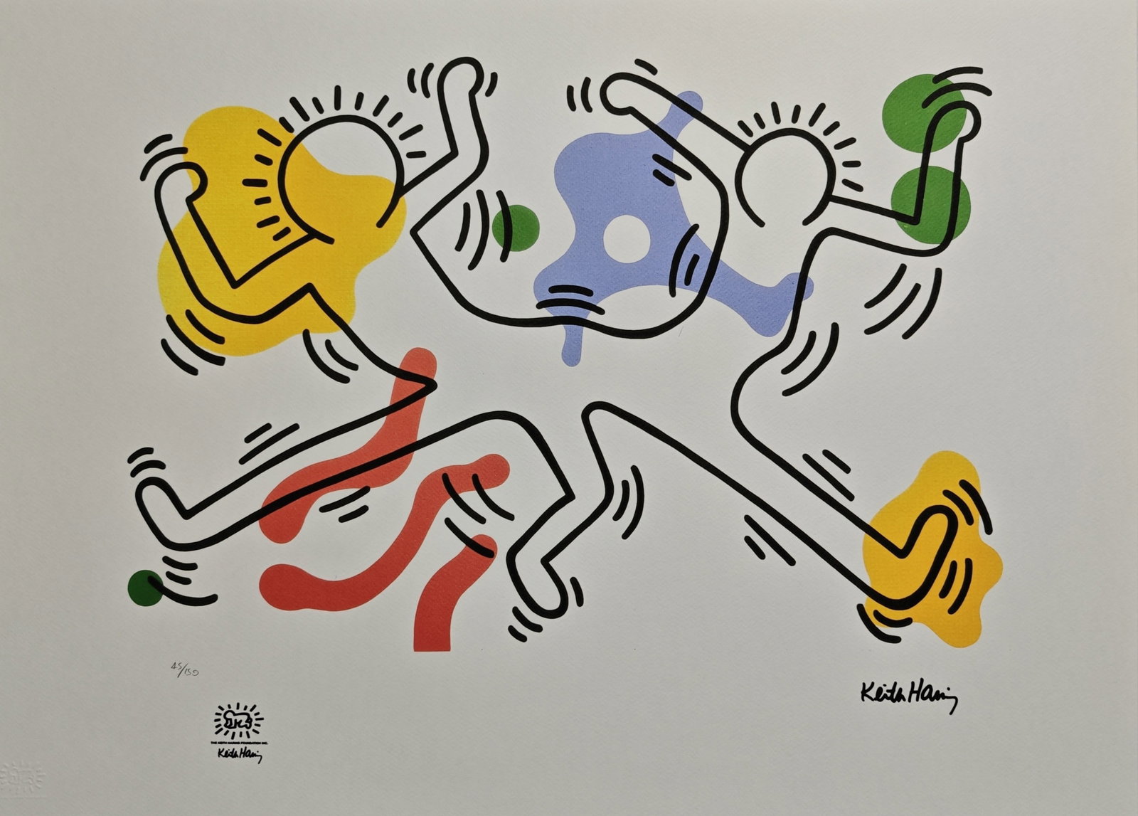 Keith Haring (1958-1990), Untitled, 1986 (1 of 2)