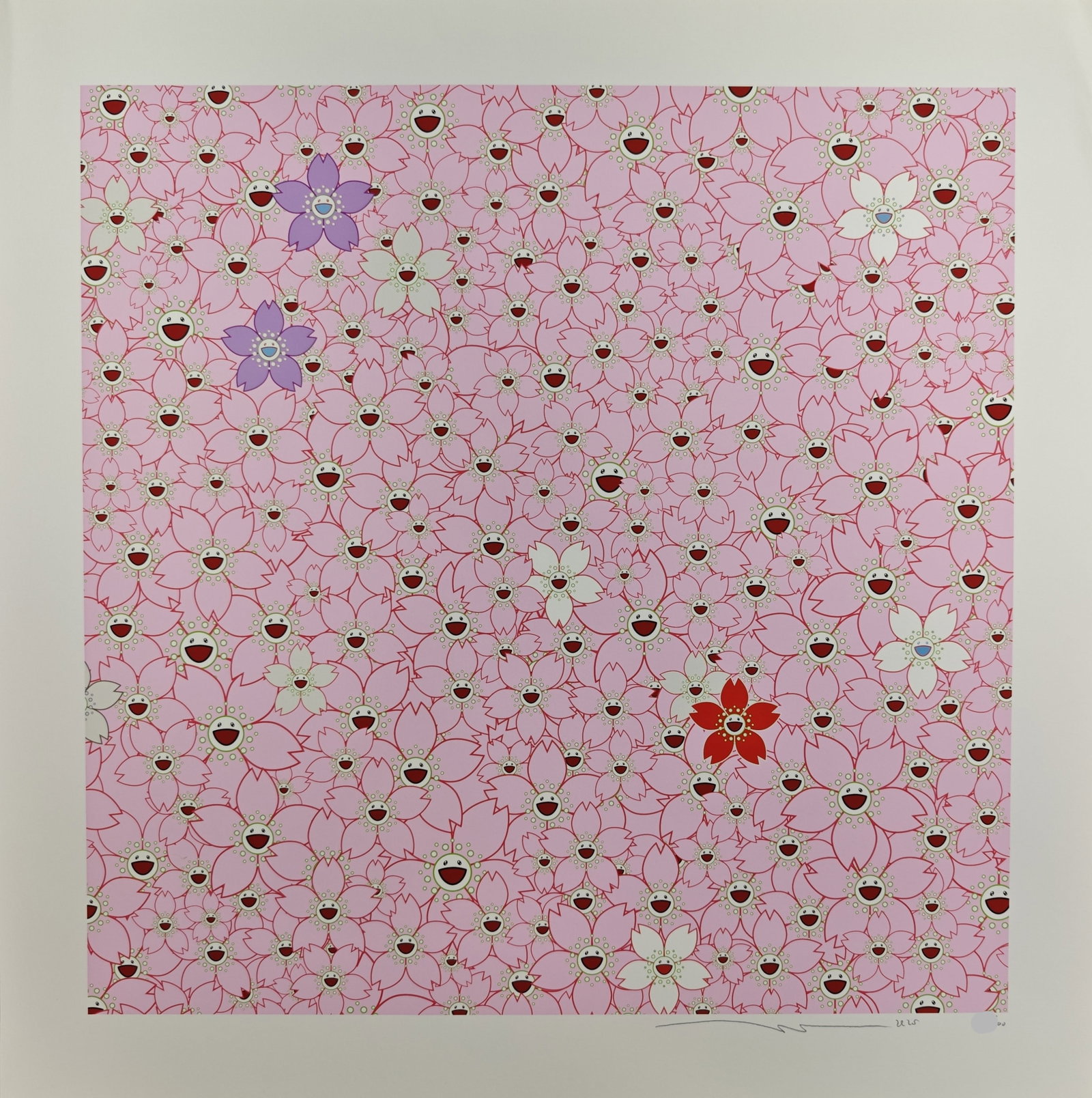 Takashi Murakami (1962-), Sakura, 2025 (1 of 4)