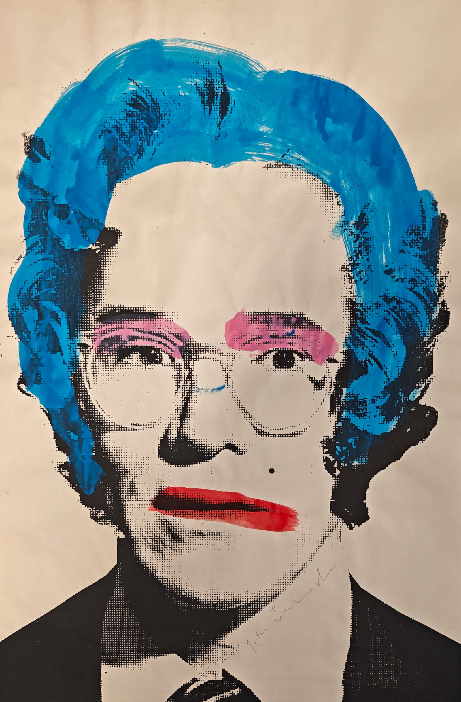 Mr Brainwash (1966-), LA Art Show Andy Warhol, 2009: Mr Brainwash (1964-), La Art Show Andy Warhol, 2009, H x W: 73.0 x 47.0 cm, silkscreen on paper with acrylic embellishments and signature in graphite pencil on recto.