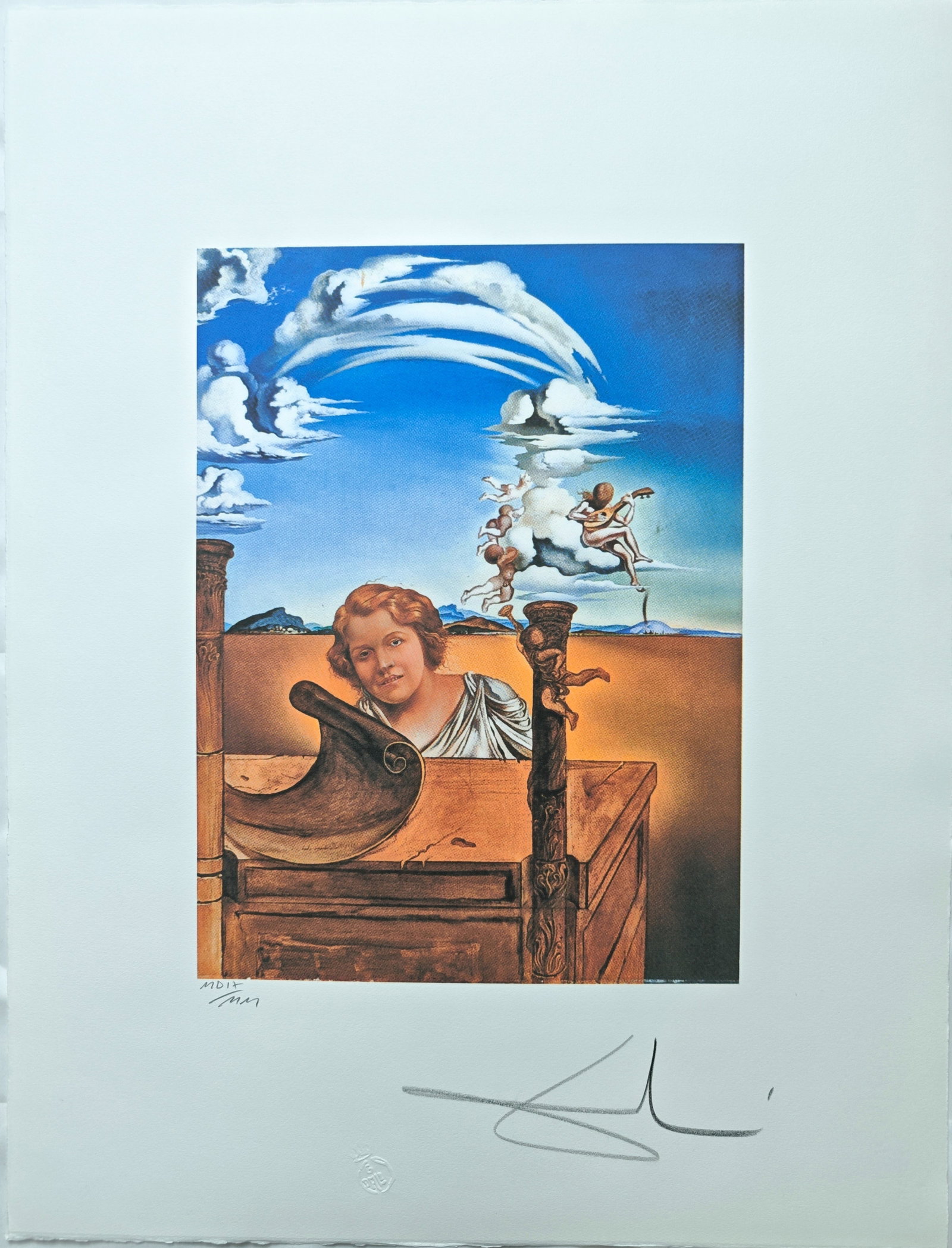 Salvador Dalí (1904-1989), Nude Vibrations, 1956 (1 of 5)