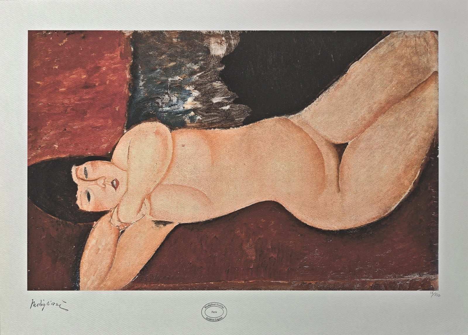 Amedeo Modigliani (1884-1920), Reclining Nude, 1917-1918 (1 of 3)