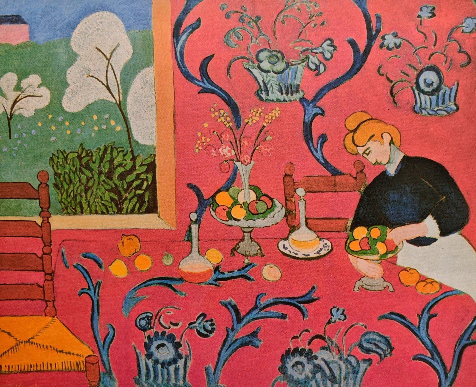 Henri Matisse (1869-1954), The Dessert: Harmony in Red, 1908 (1 of 3)
