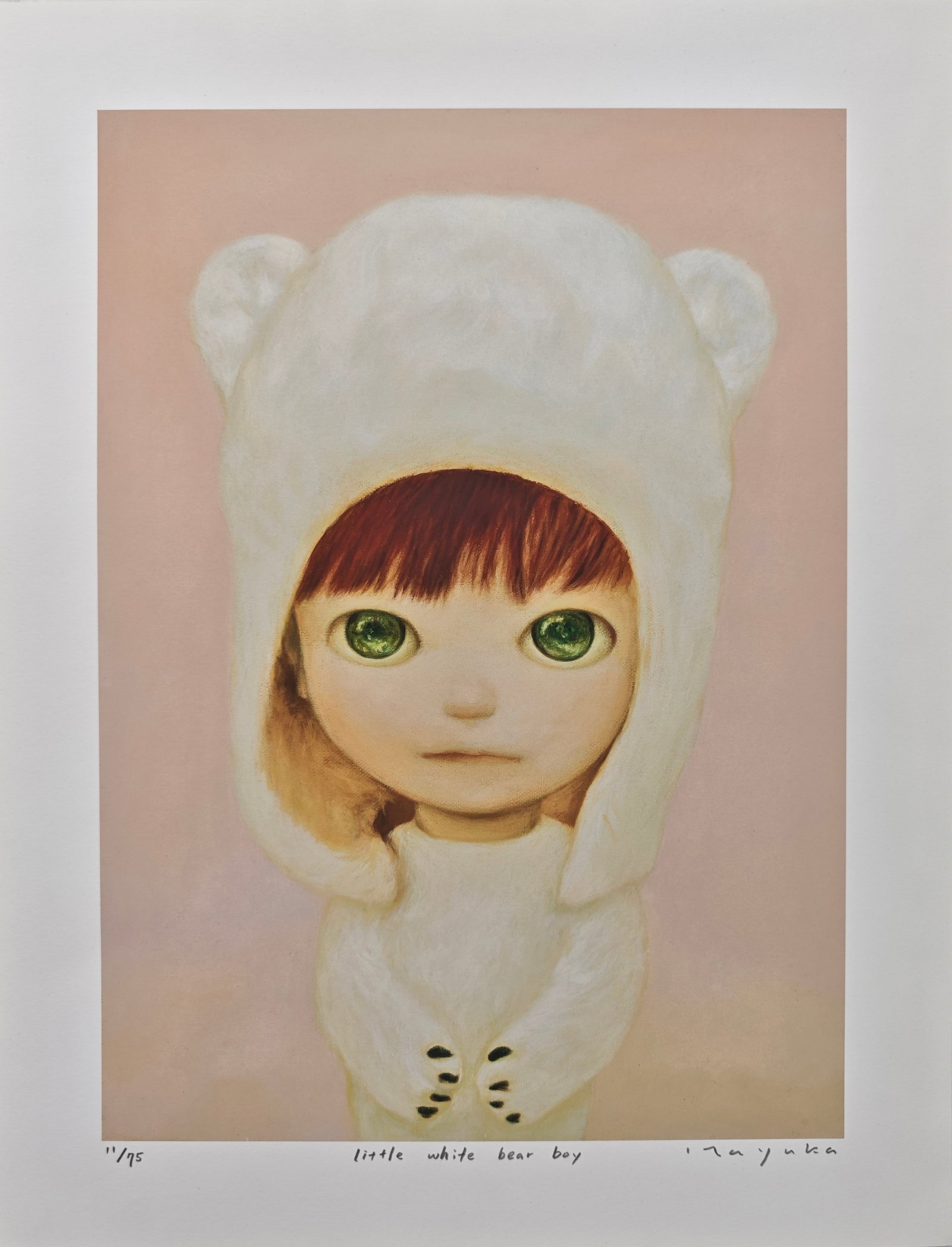 Mayuka Yamamoto (1986-), Little White Bear Boy, 2021 (1 of 4)