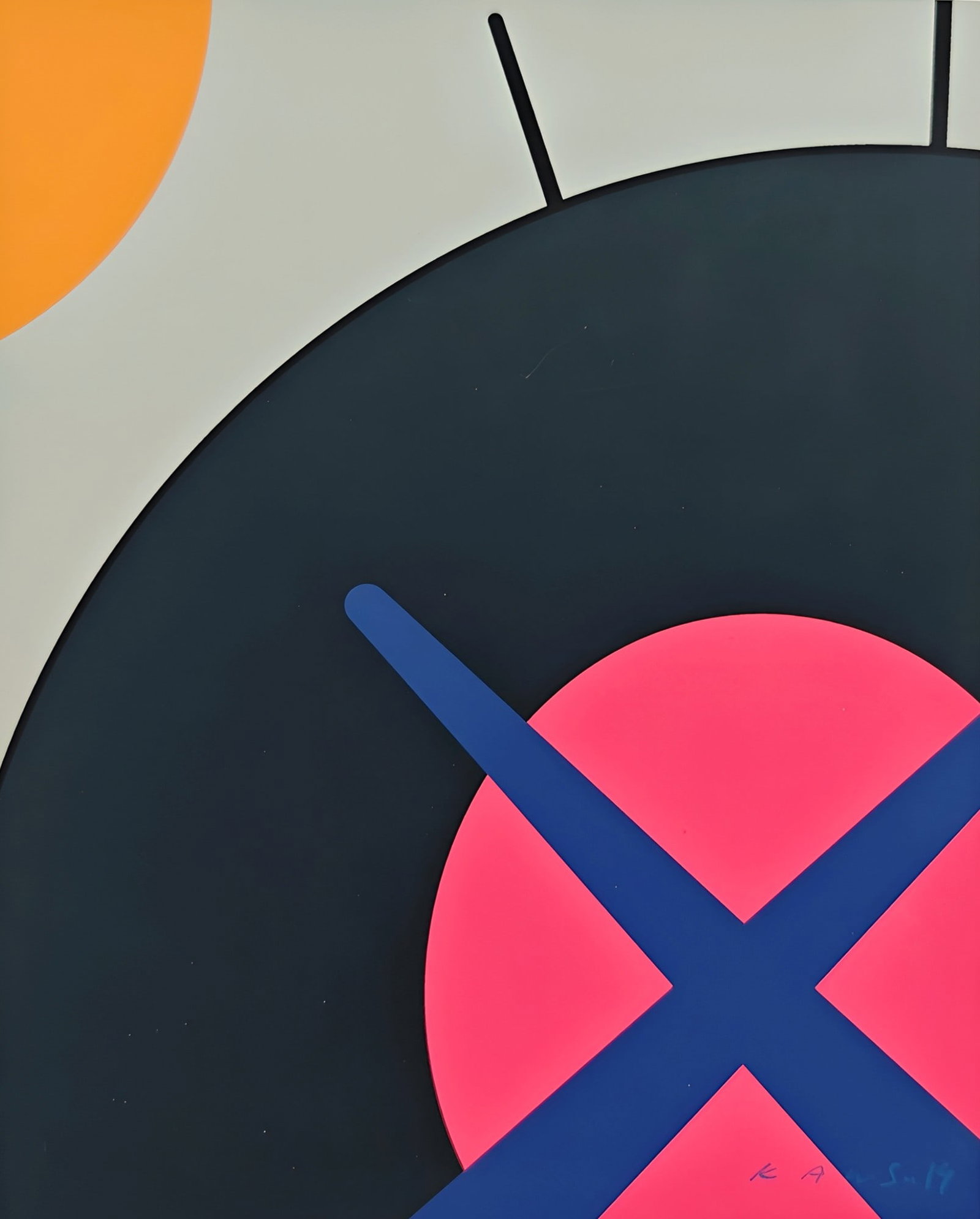 KAWS, "Mocad Series (Unique)", 2019 (1 of 3)