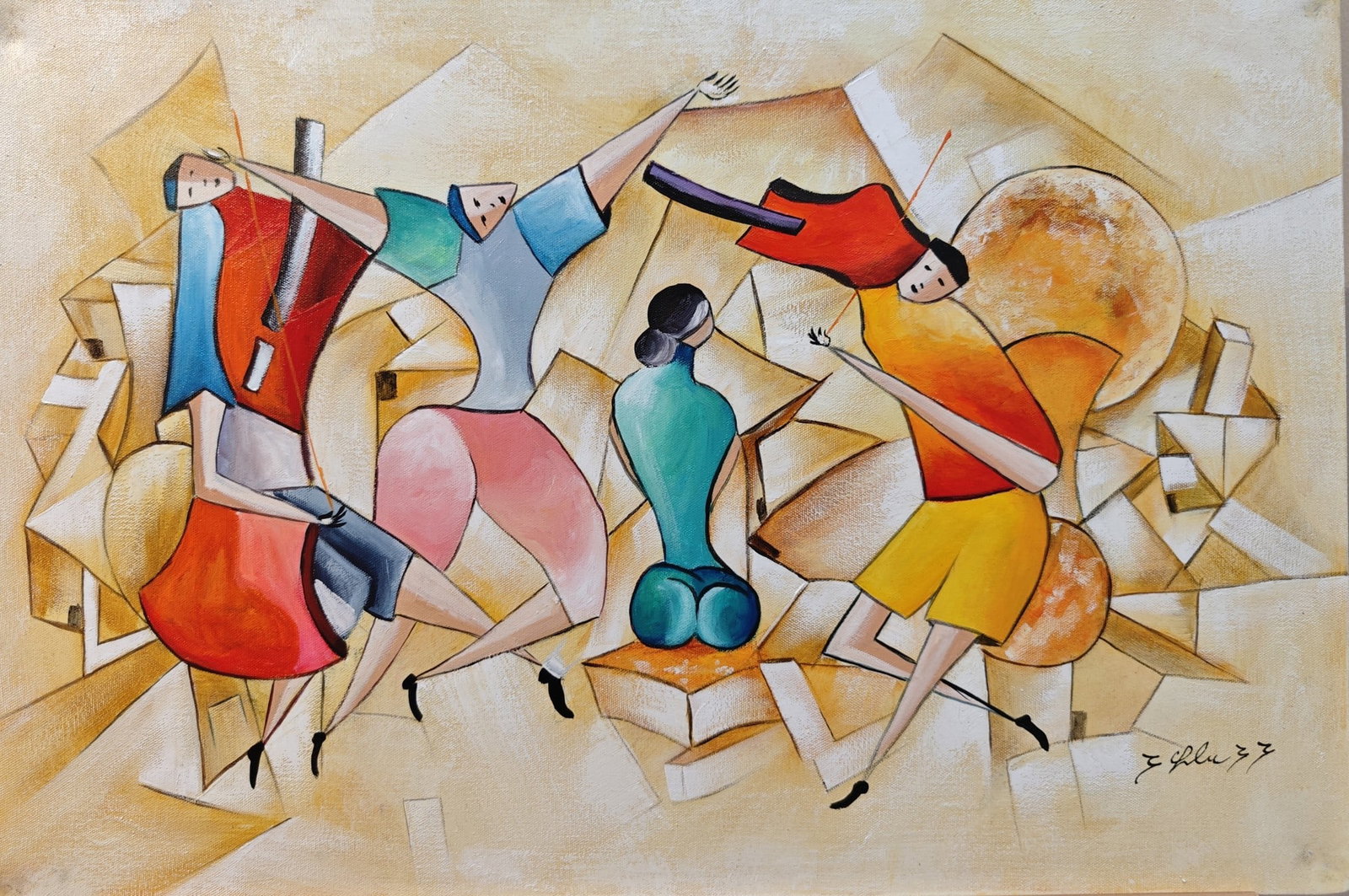 David Schluss, "Untitled", Acrylic (I) (1 of 5)