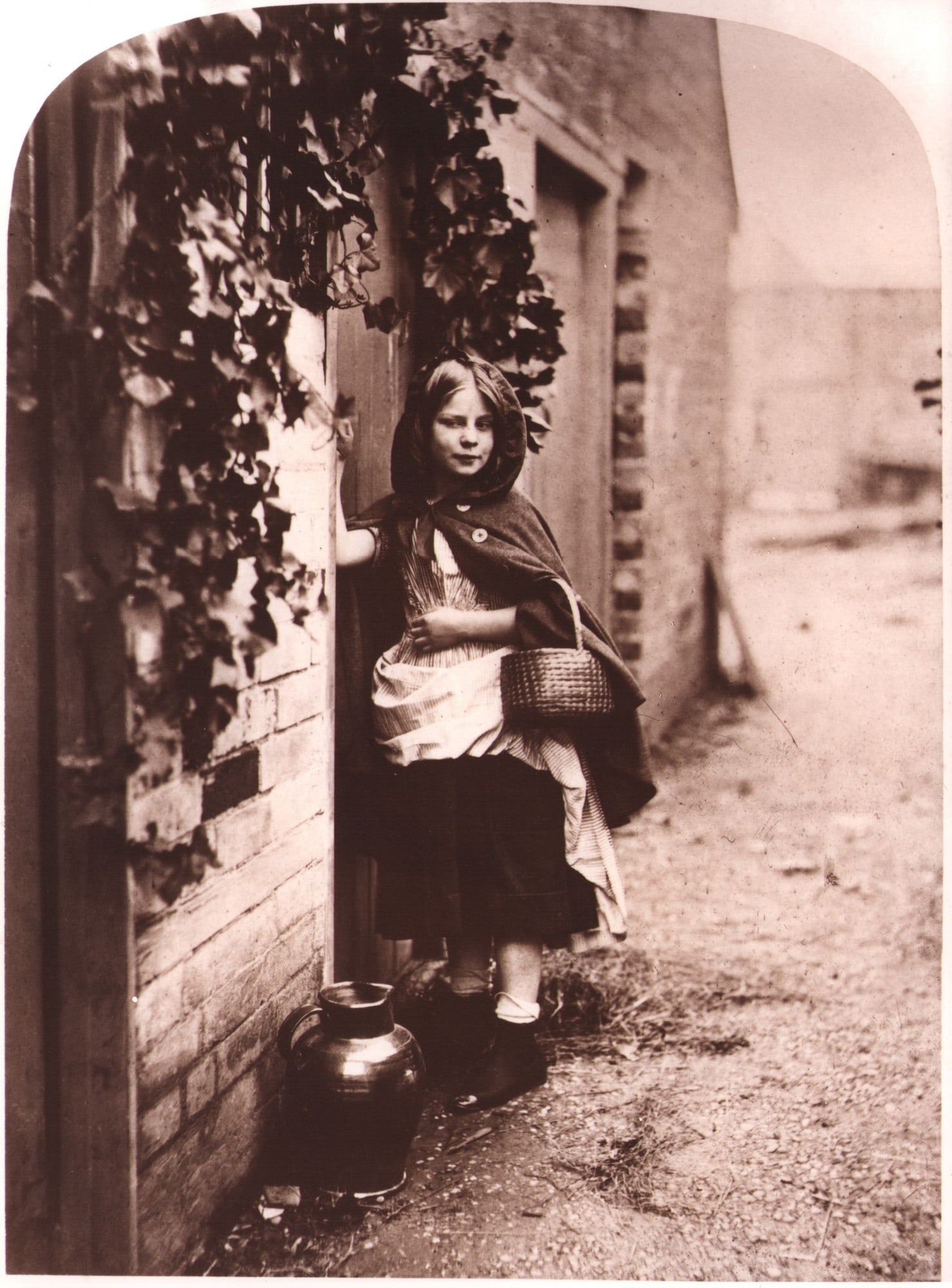 Henry Peach Robinson, "Little Red Riding Hood", 1858 (1 of 2)