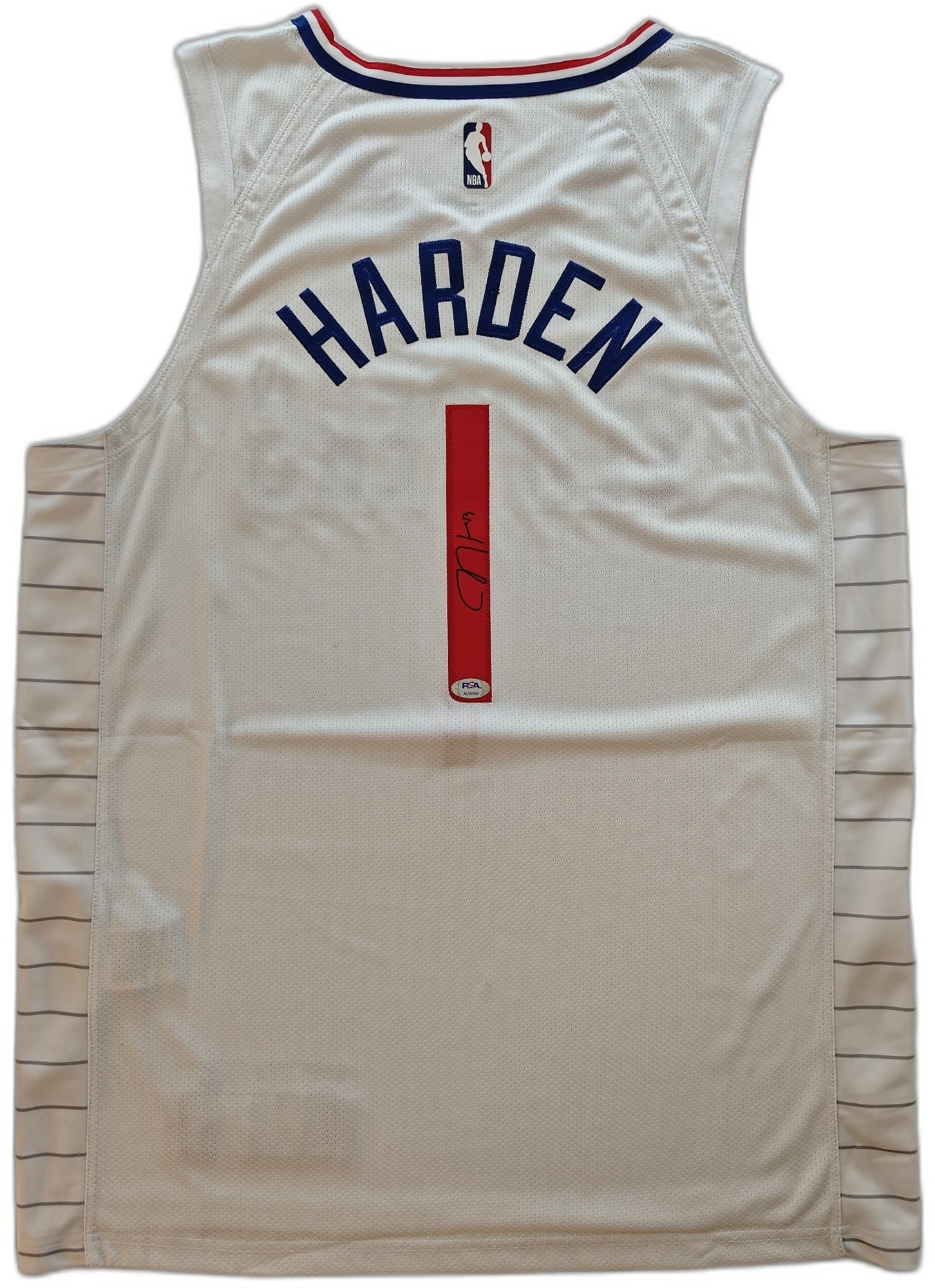 Harden Signed Clippers Nike Jersey PSA COA (1 of 4)