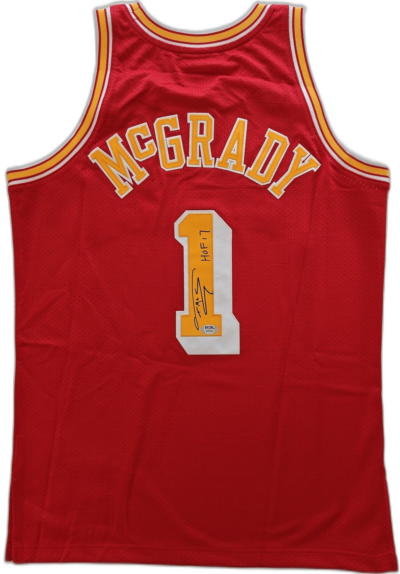 McGrady Signed Rockets 04-05 Jersey PSA COA (1 of 5)
