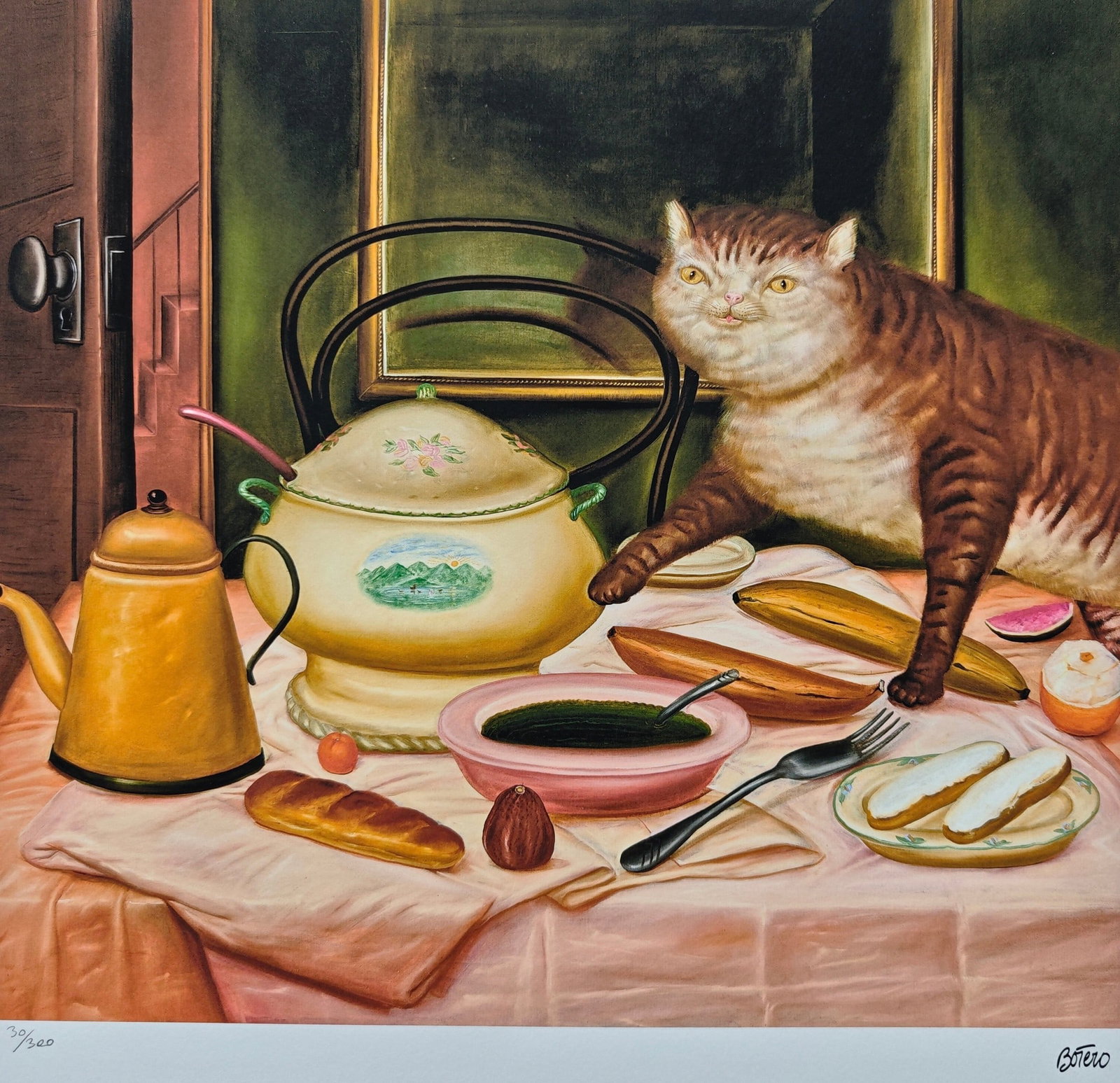 Fernando Botero, "Still Life with Green Soup" (1 of 3)