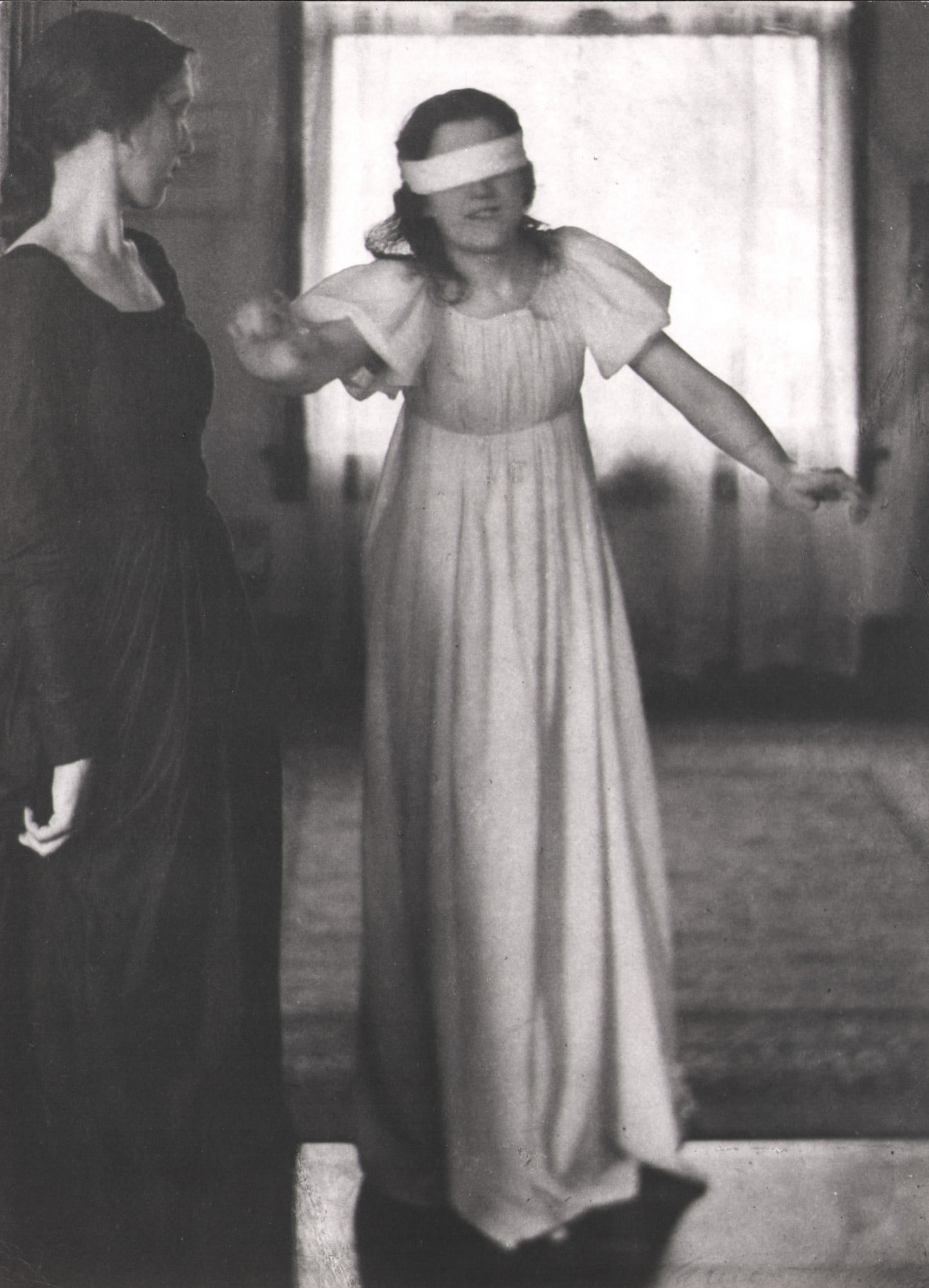 Clarence Hudson White, "Blind Man's Bluff", 1898 (1 of 2)