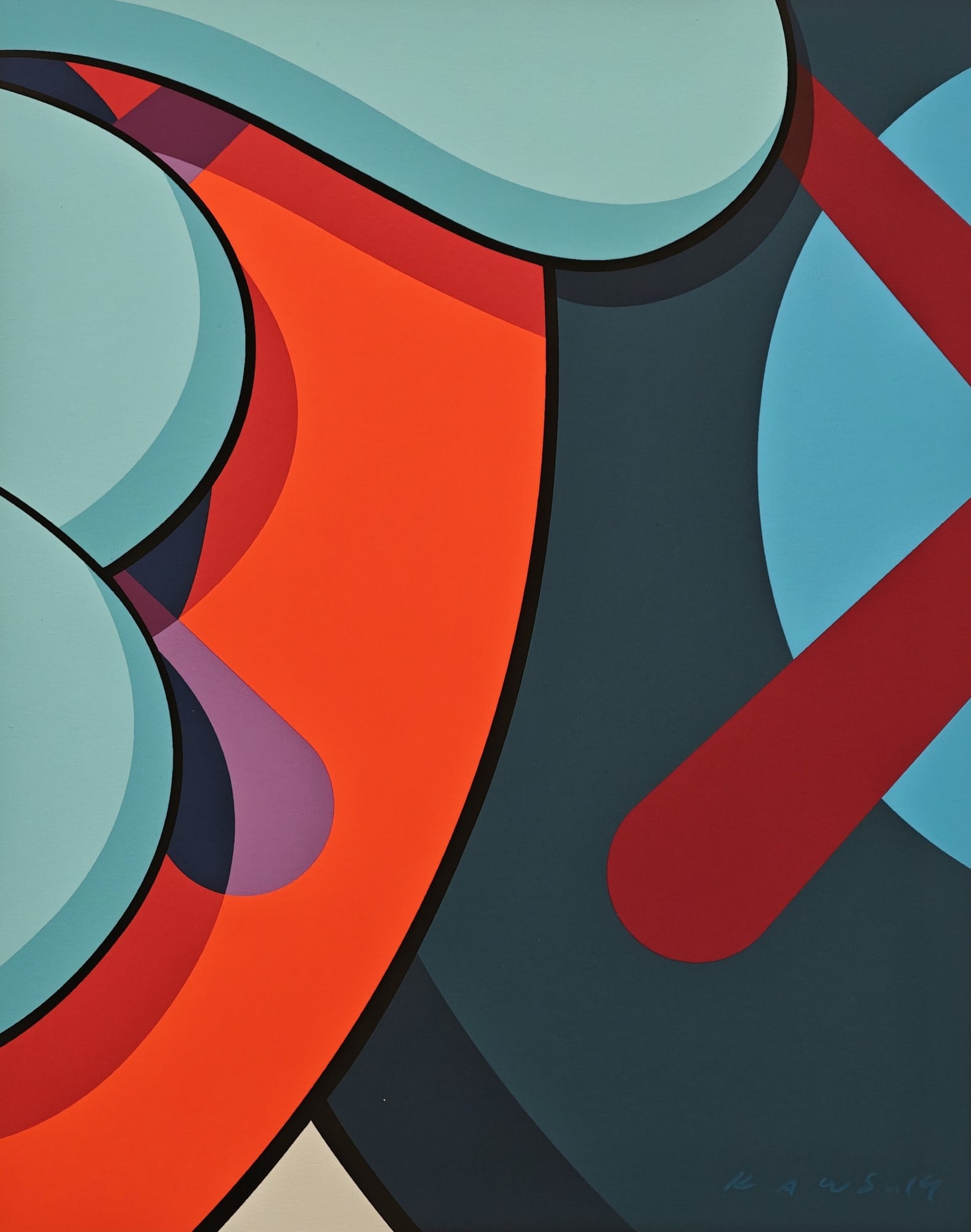KAWS, "Mocad Series (Unique)", 2019 (II) (1 of 3)