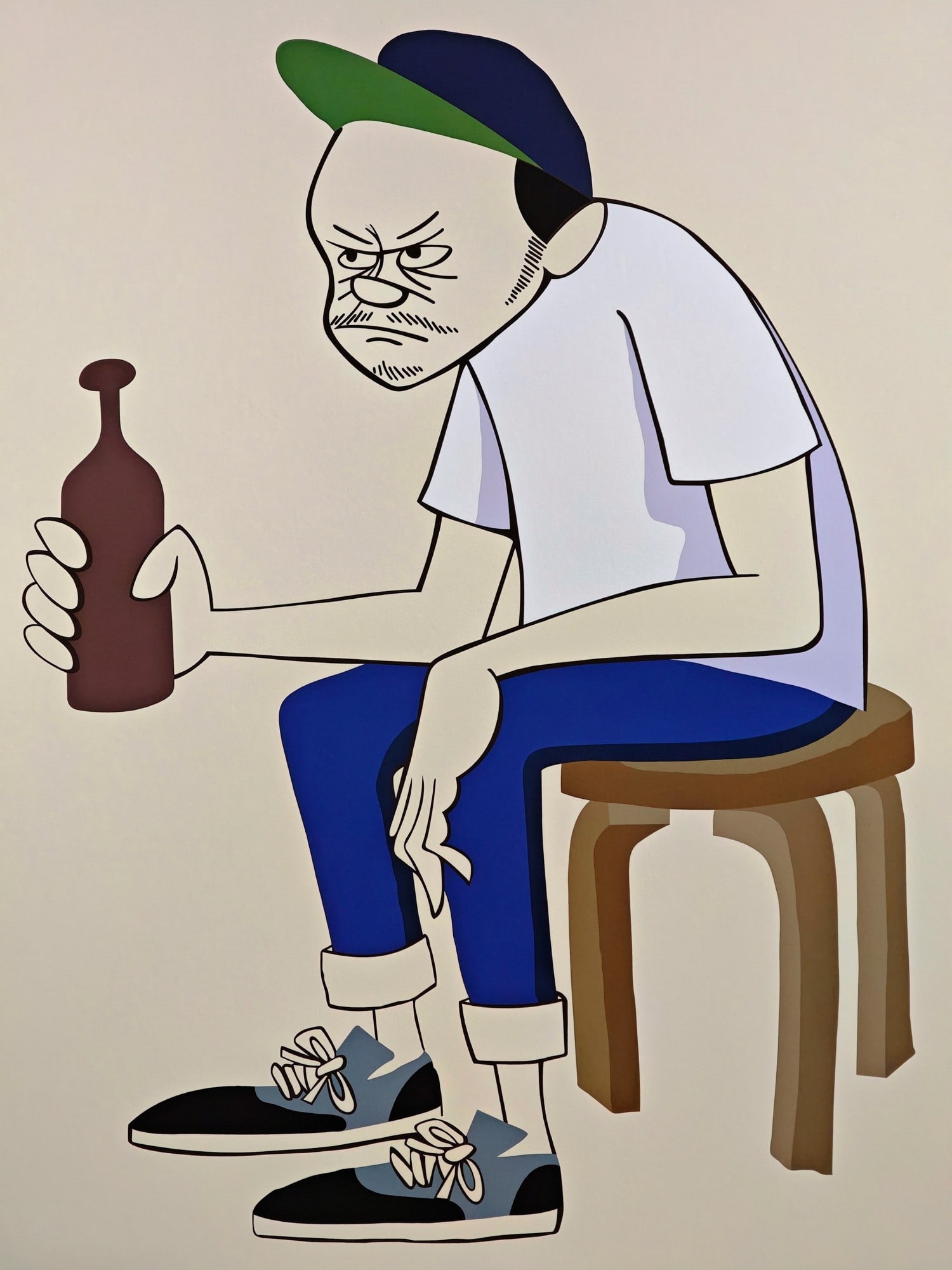Yusuke Hanai, "Down But Not Out", 2021 (1 of 3)