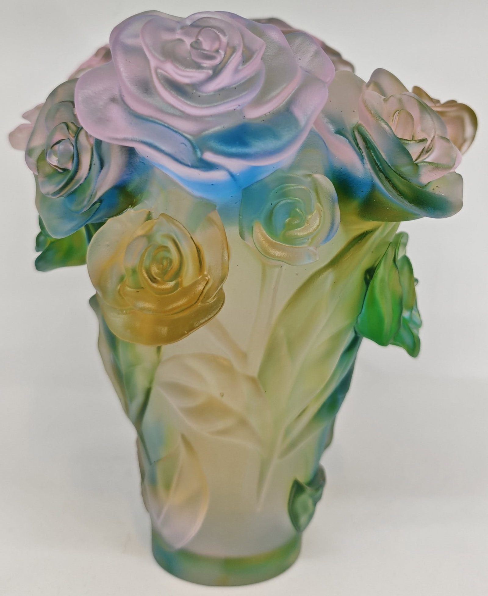 Daum, "Rose", marked (1 of 5)