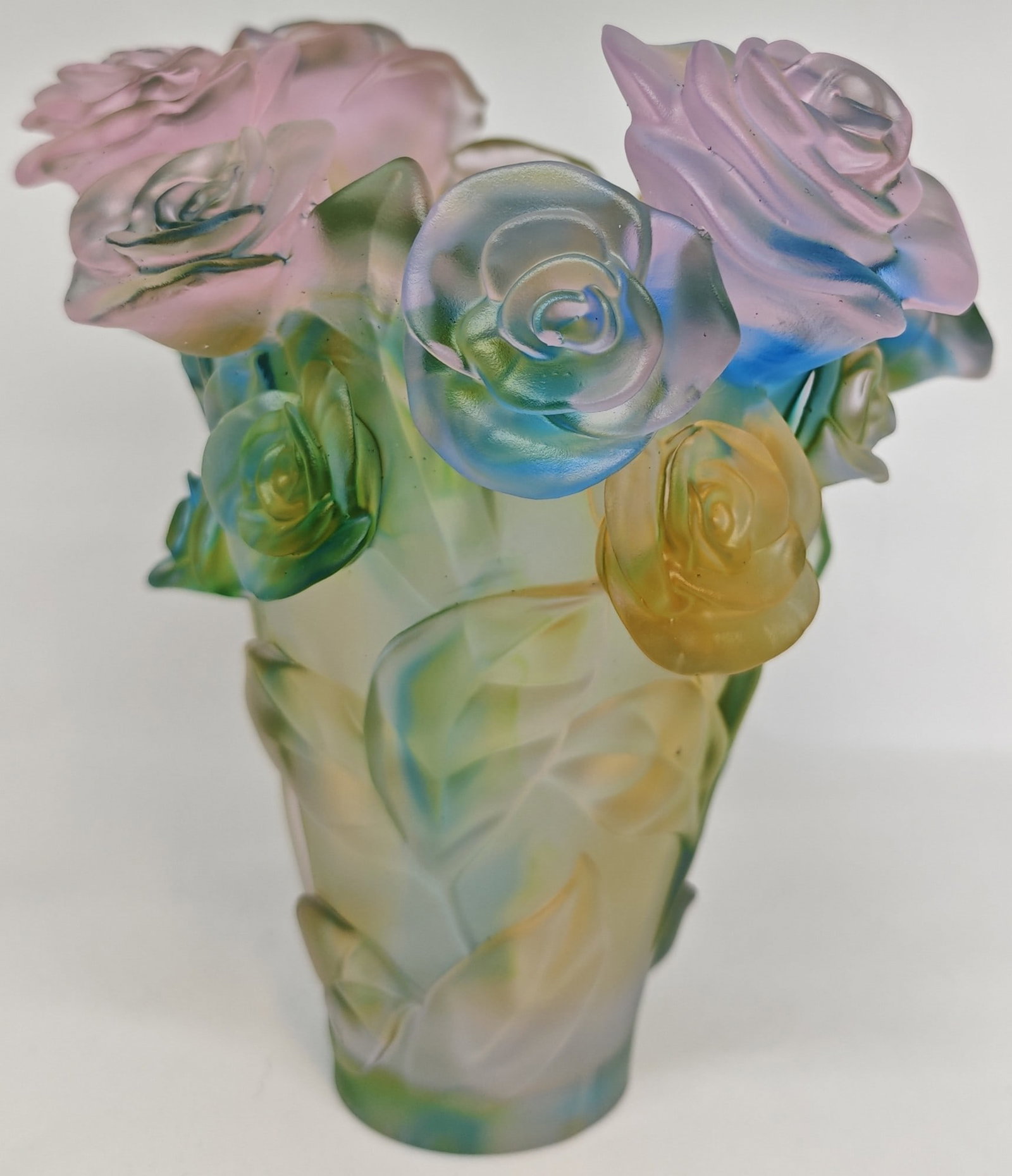 Daum, "Rose", marked - 4