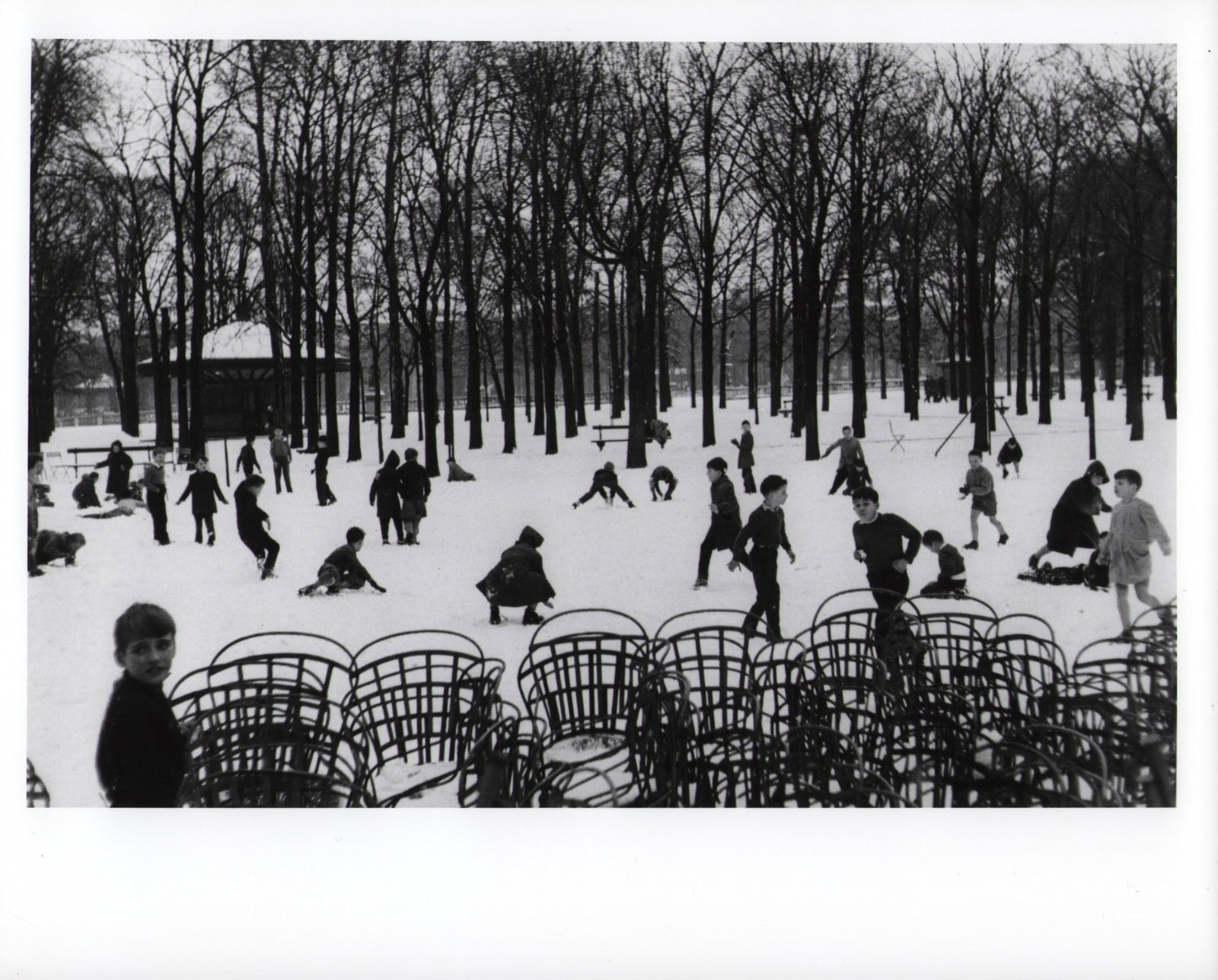 Édouard Boubat, "Jardin du Luxembourg", 1955 (1 of 2)
