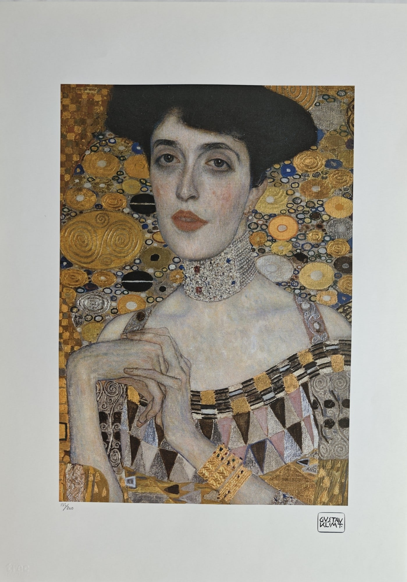 Klimt, "Portrait of Adele Bloch-Bauer I", 1907 (1 of 2)