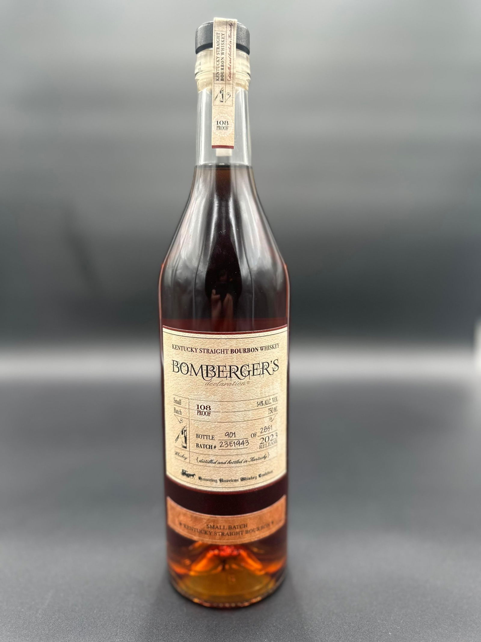 Bomberger's Small Batch Bourbon (2023) (1 of 2)