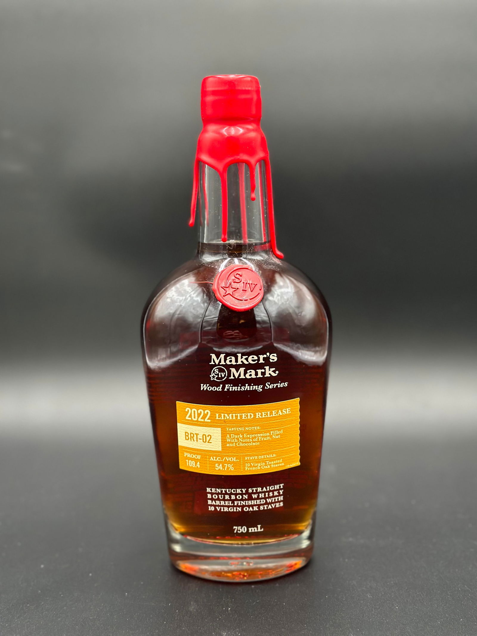 Maker's Mark "Wood Finishing Series: BRT-02" Limited Release Bourbon 2022 (1 of 2)
